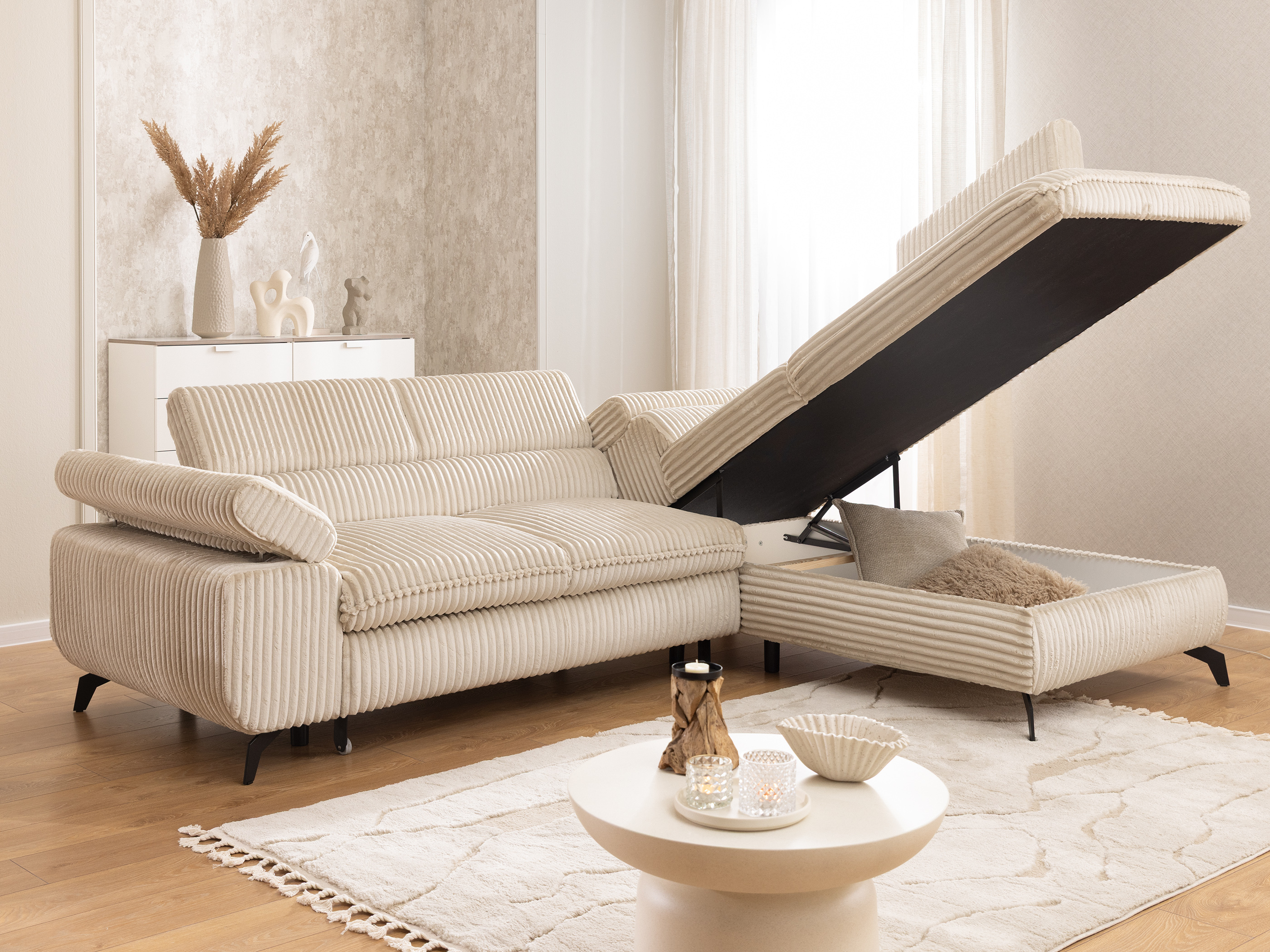 Hjørnesofa Rocklin 122 (Tilia 03)