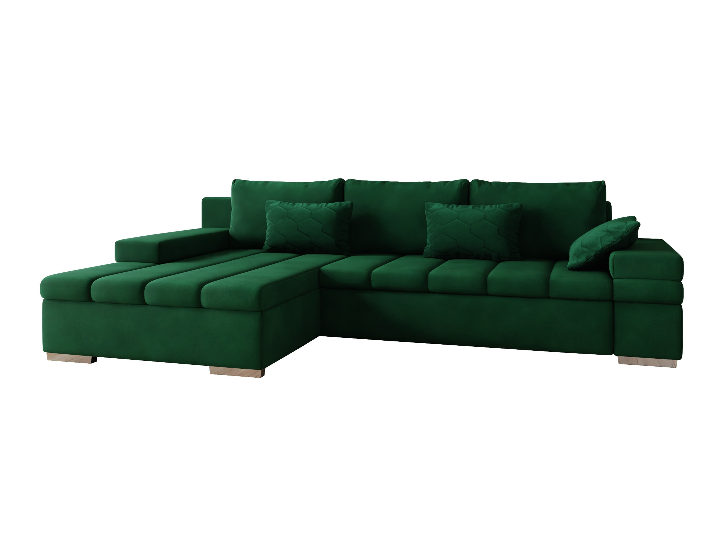 Hjørnesofa Comfivo Olivetum II (Uttario Velvet 2951 + Magic Velvet Pik 2225)
