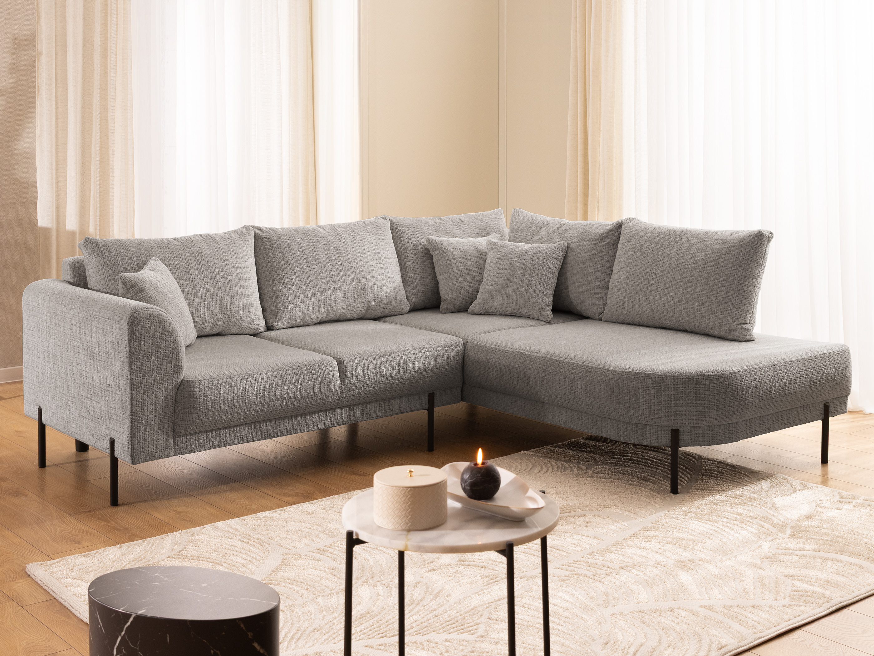 Hjørnesofa Rocklin 123 (Cremona 24)
