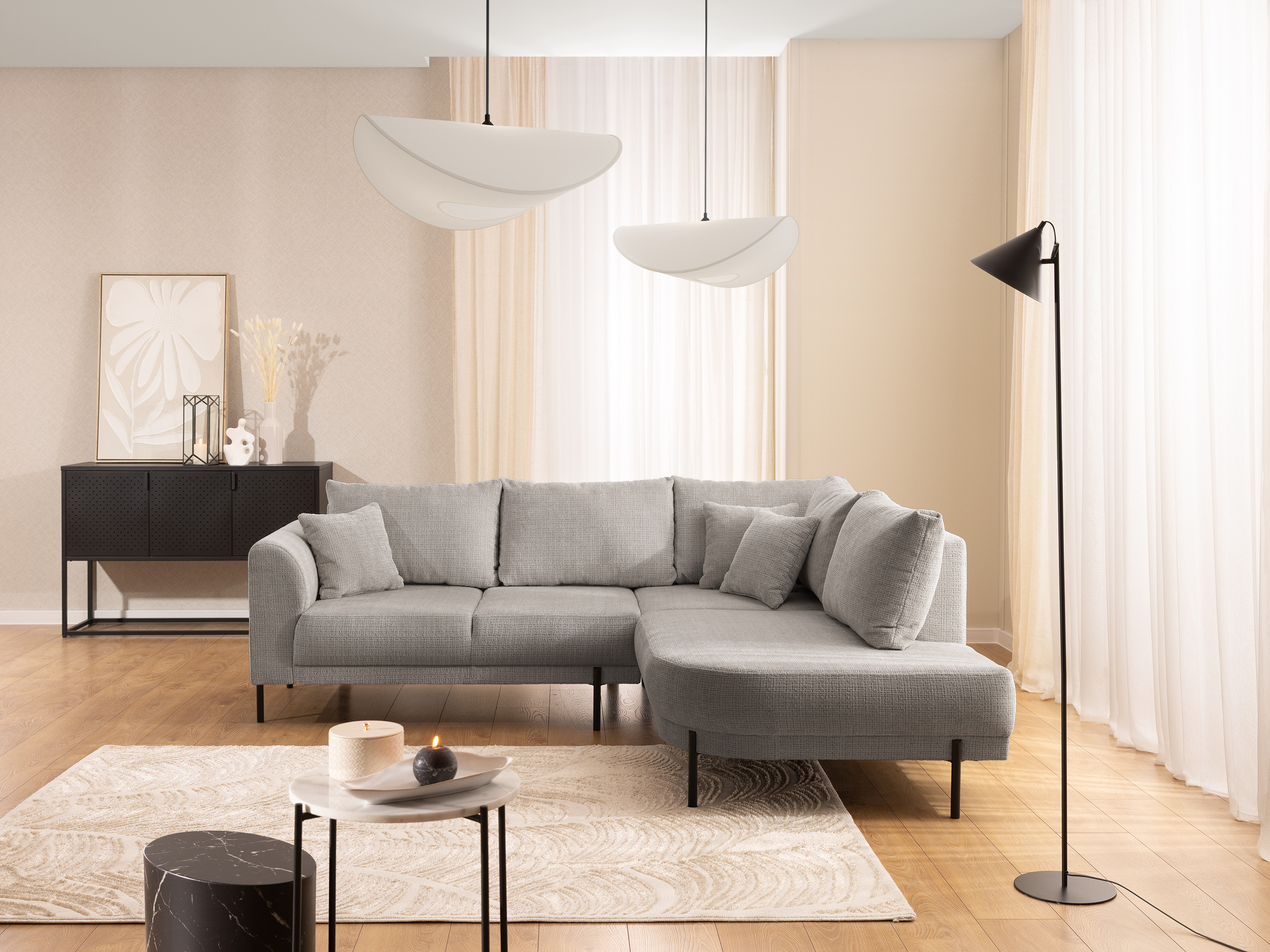 Hjørnesofa Rocklin 123 (Cremona 24)