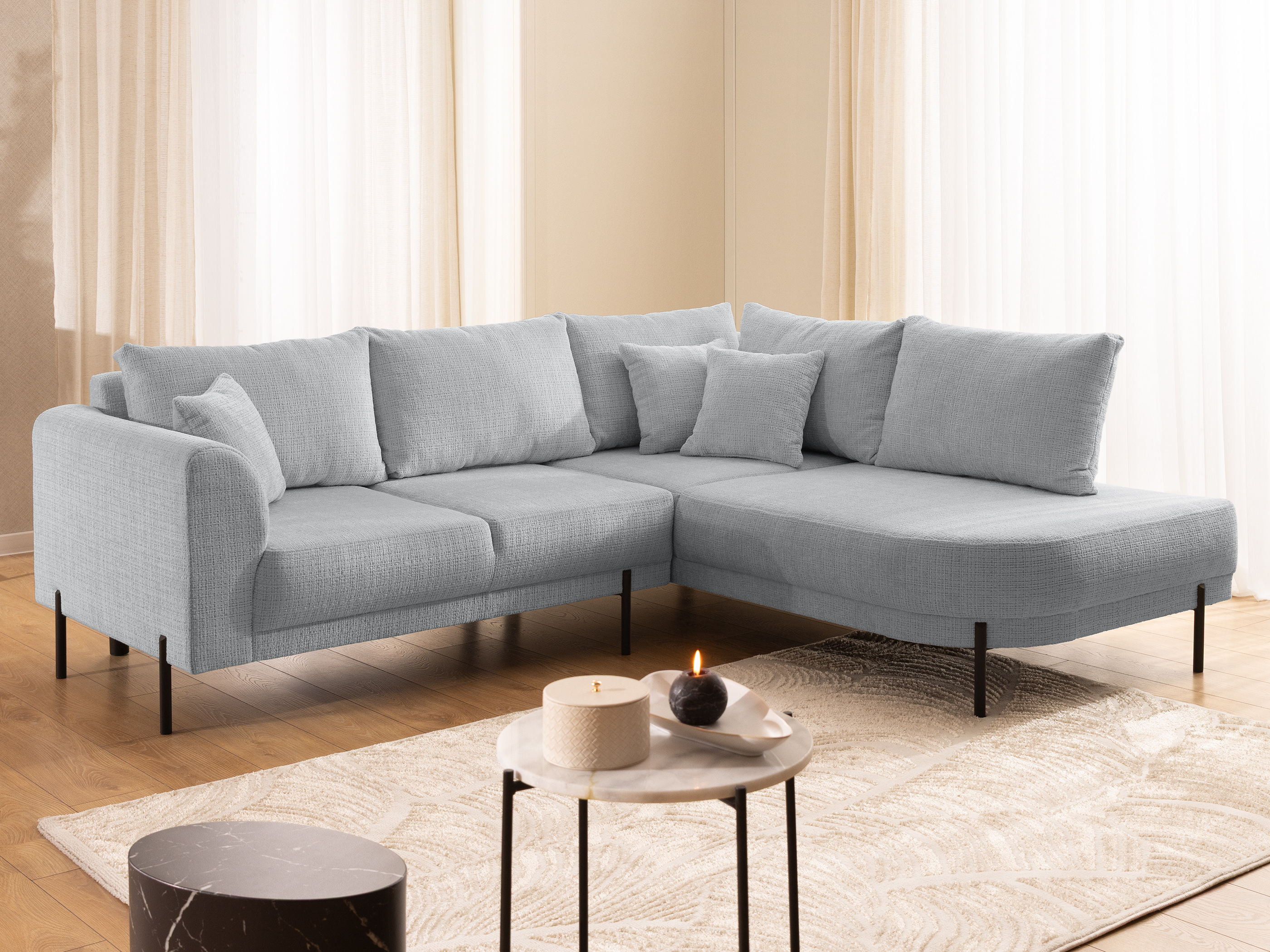 Hjørnesofa Rocklin 123 (Cremona 81)