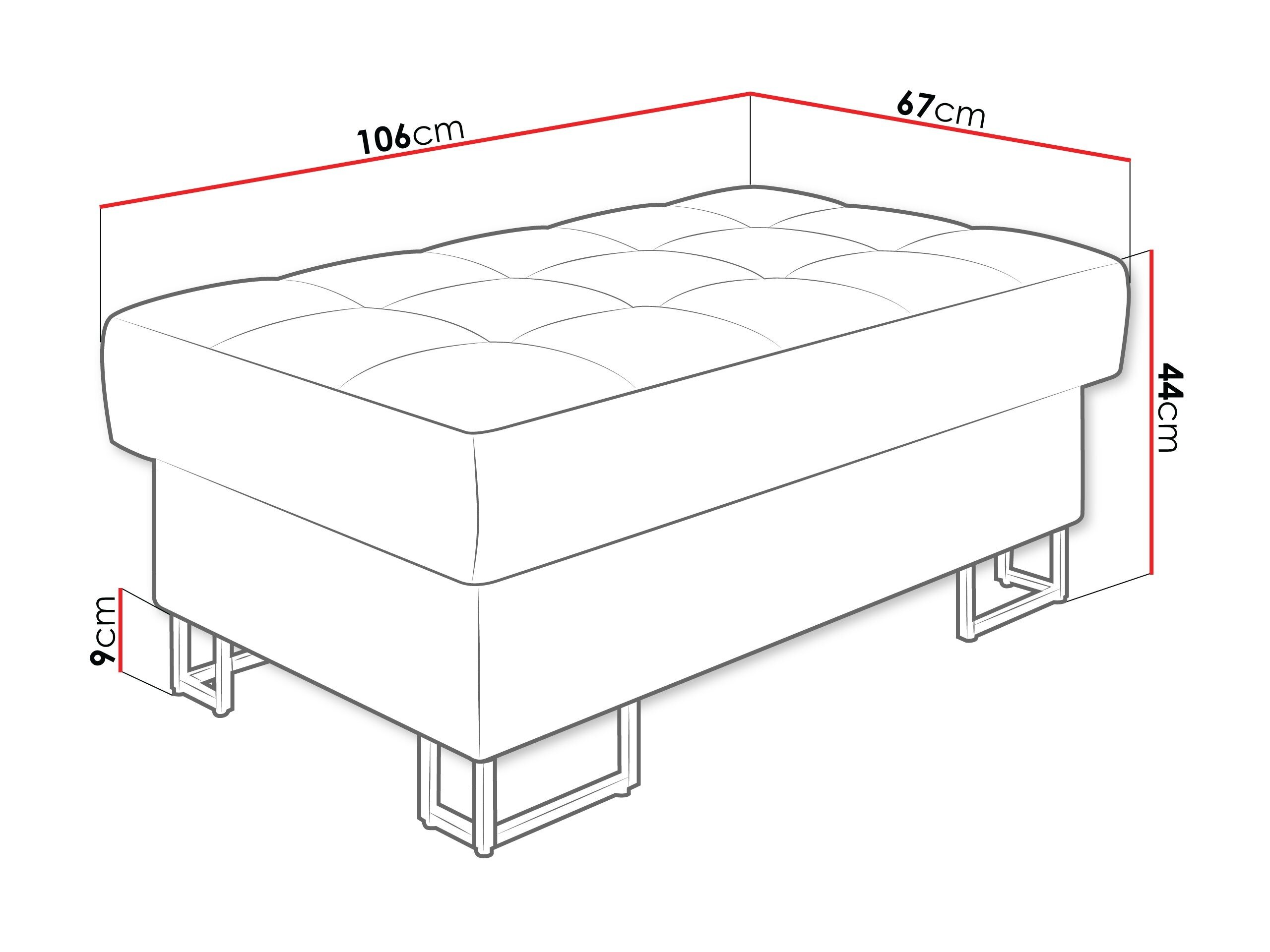 Polstret bænk Comfivo 237 (Manza 29)