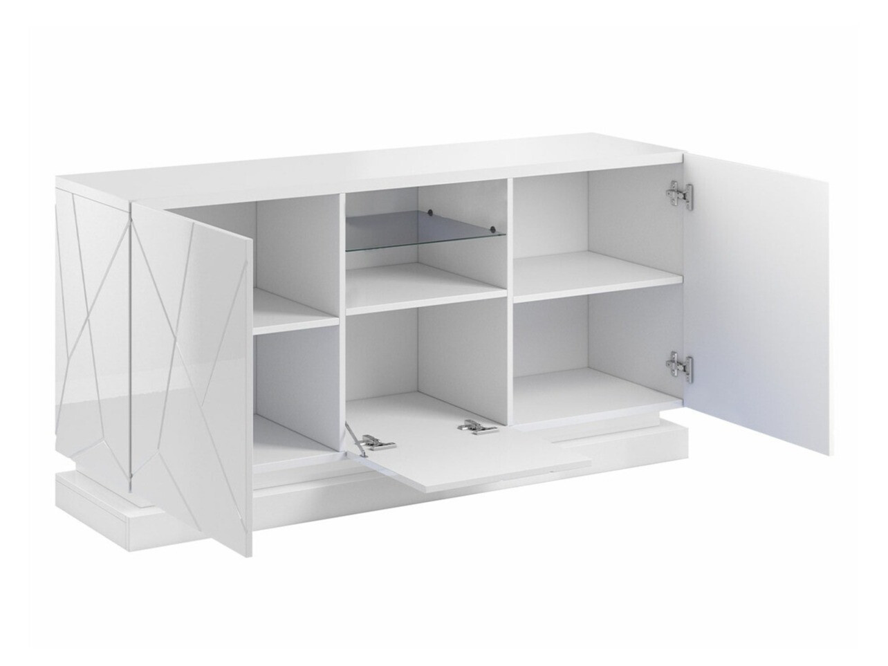 Skænk Linar (Sort + Blank sort)