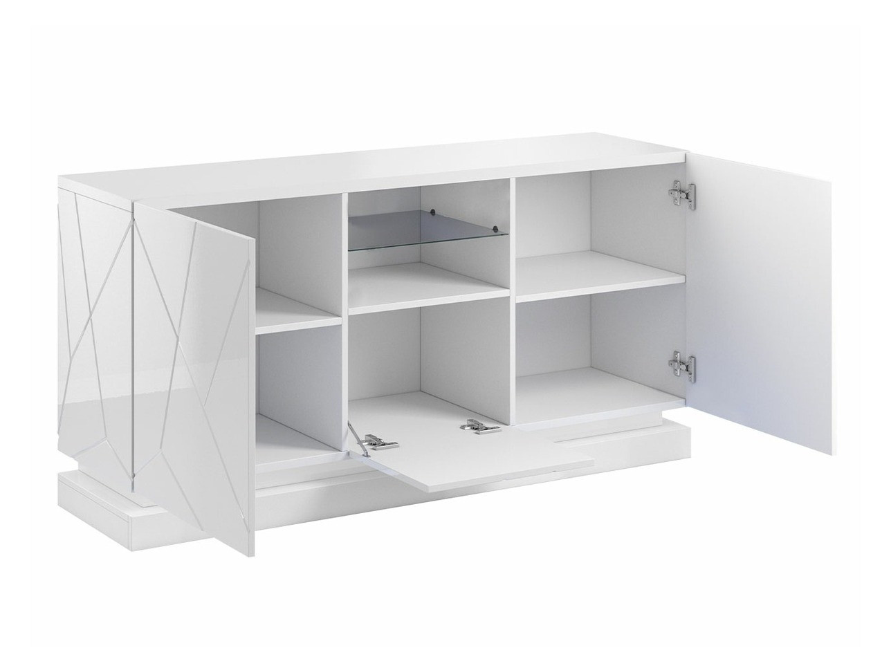 Skænk Linar (Sort + Blank sort)