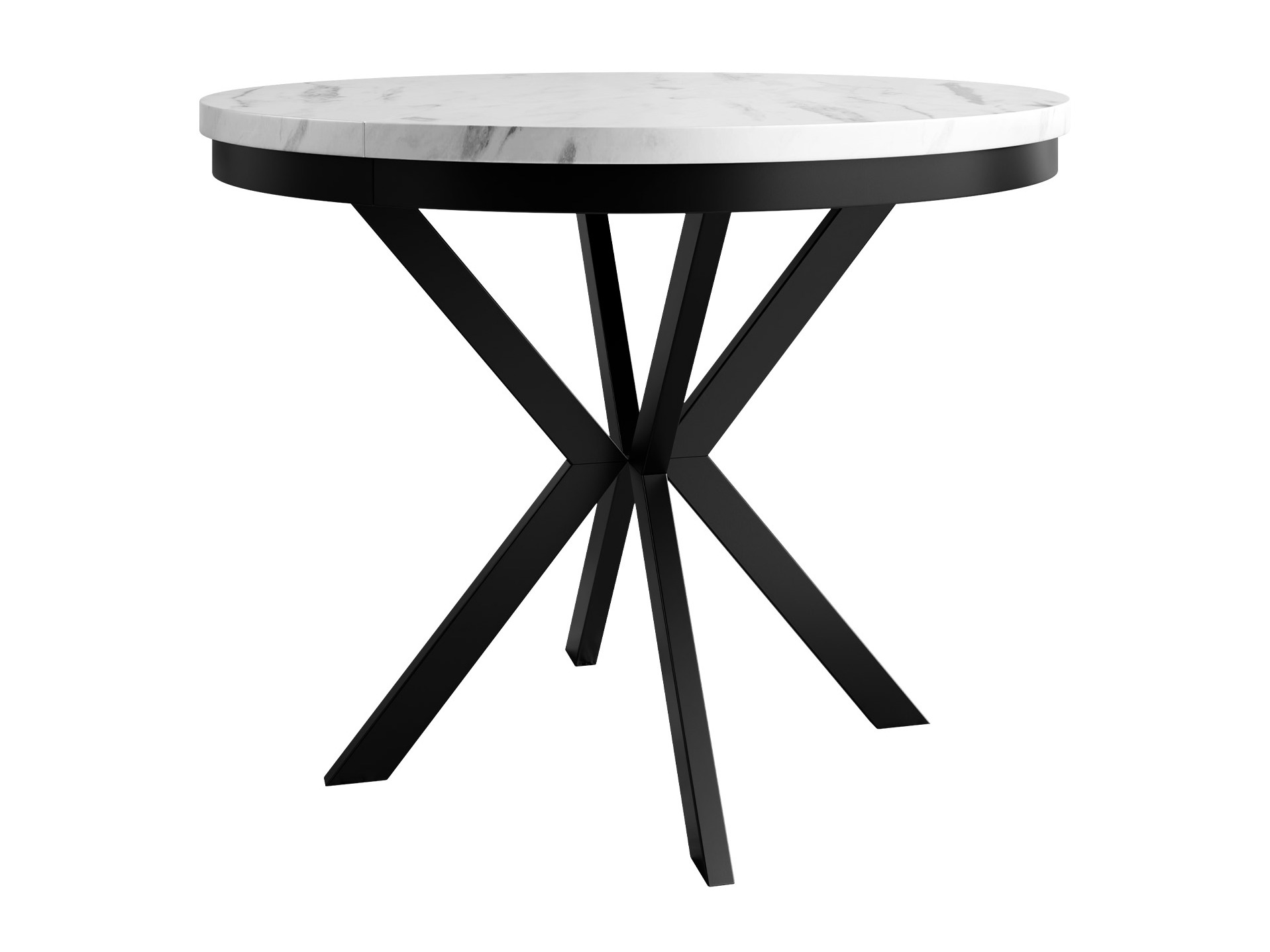 Bord Oswego 157 (Hvid marmor)