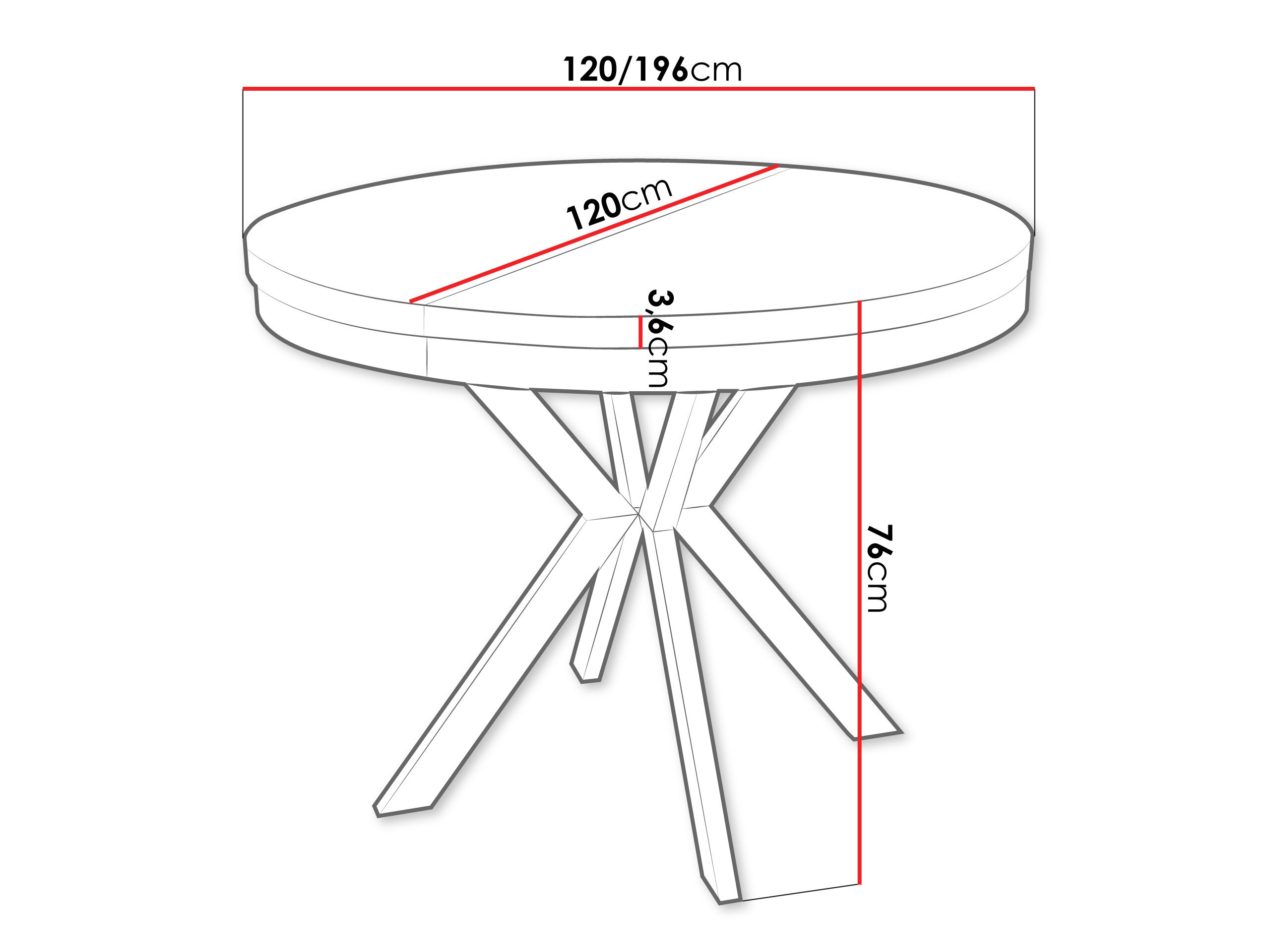 Bord Oswego 157 (Valnød)