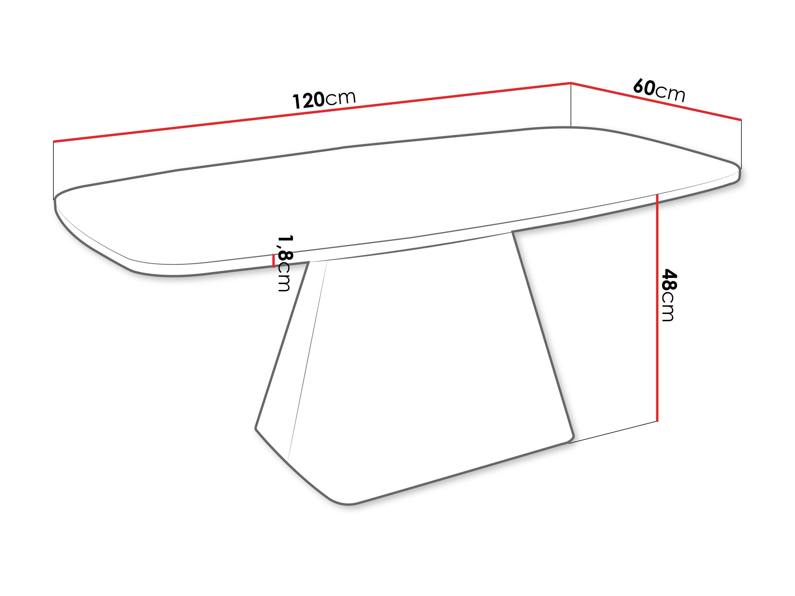 Sofabord Oswego 158 (Hvid marmor)
