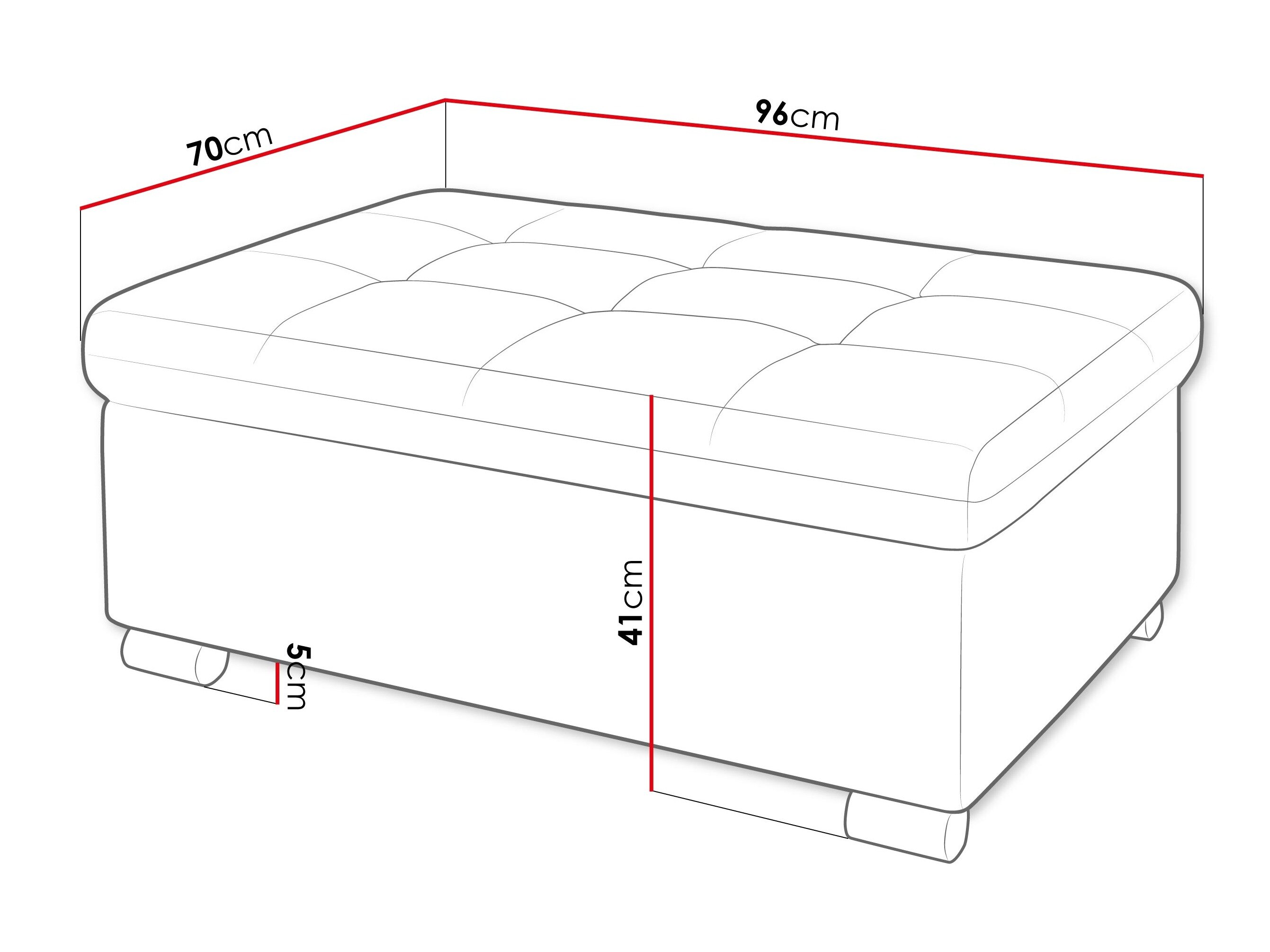 Polstret bænk Comfivo 118 (Corbett 82)