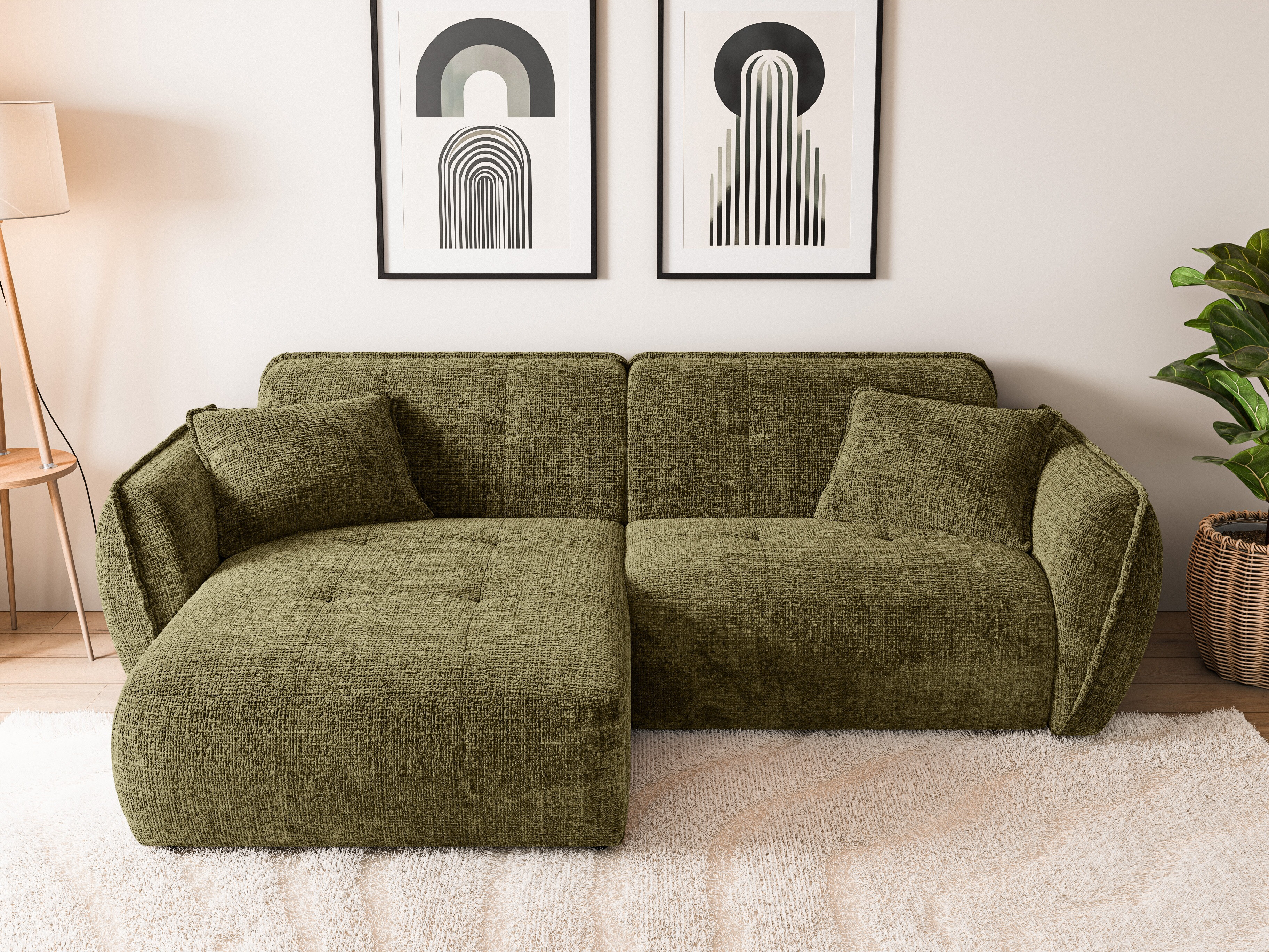 Hjørnesofa Rocklin 128 (Cremona 38)