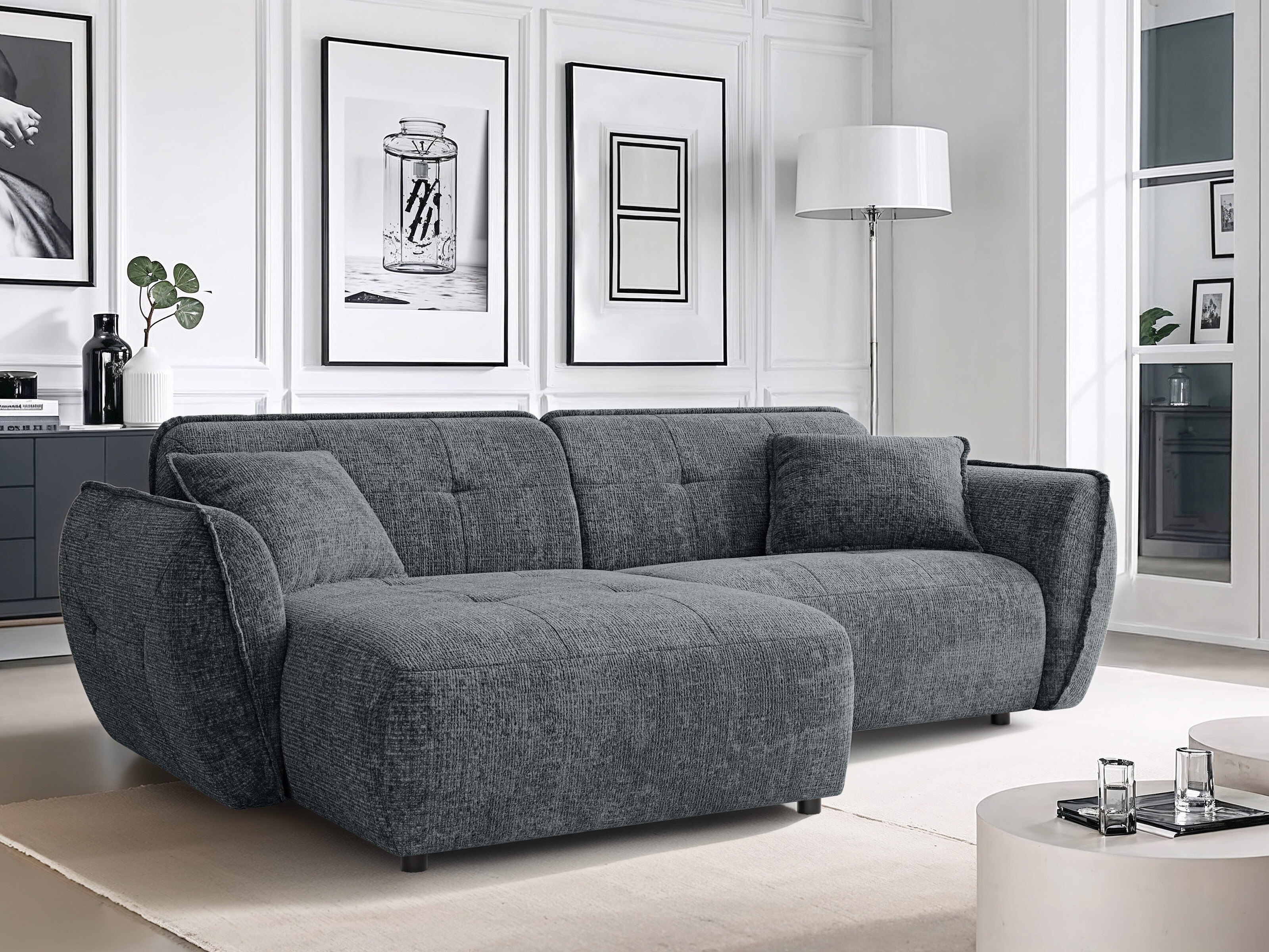 Hjørnesofa Rocklin 128 (Cremona 95)