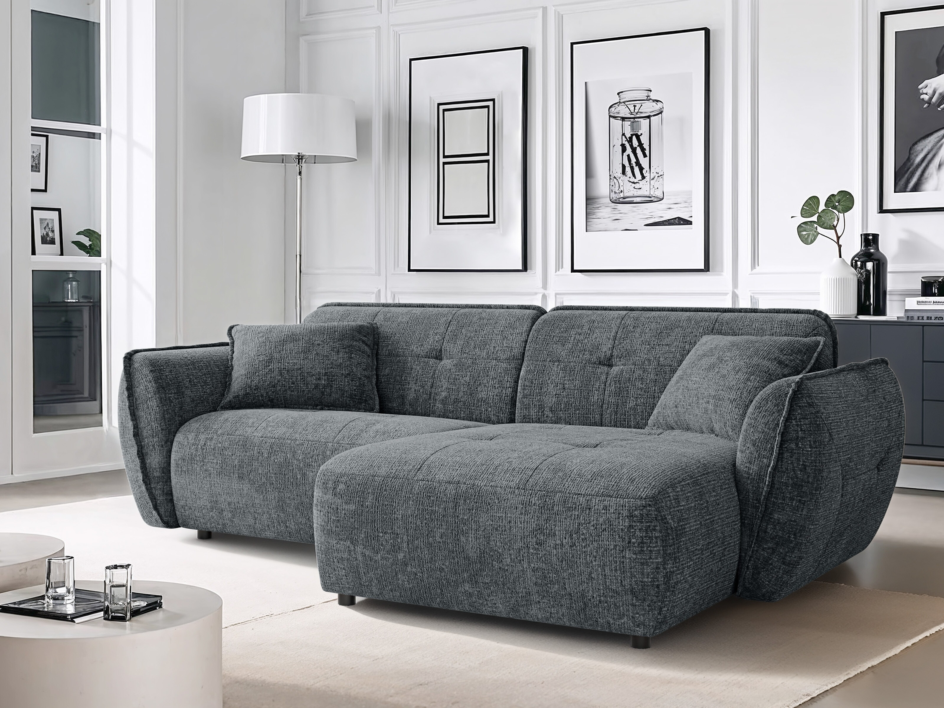 Hjørnesofa Rocklin 128 (Cremona 95)