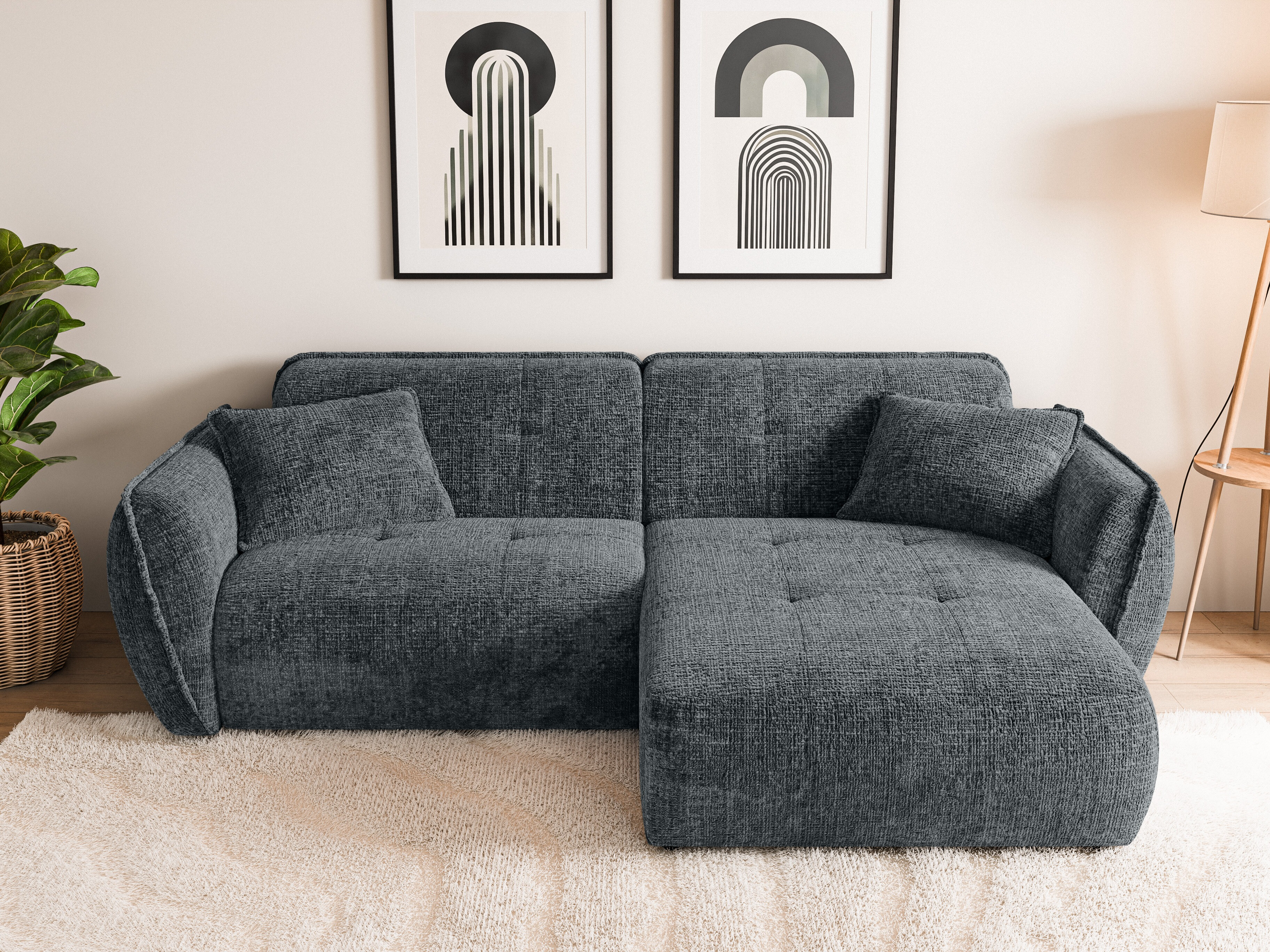 Hjørnesofa Rocklin 128 (Cremona 95)
