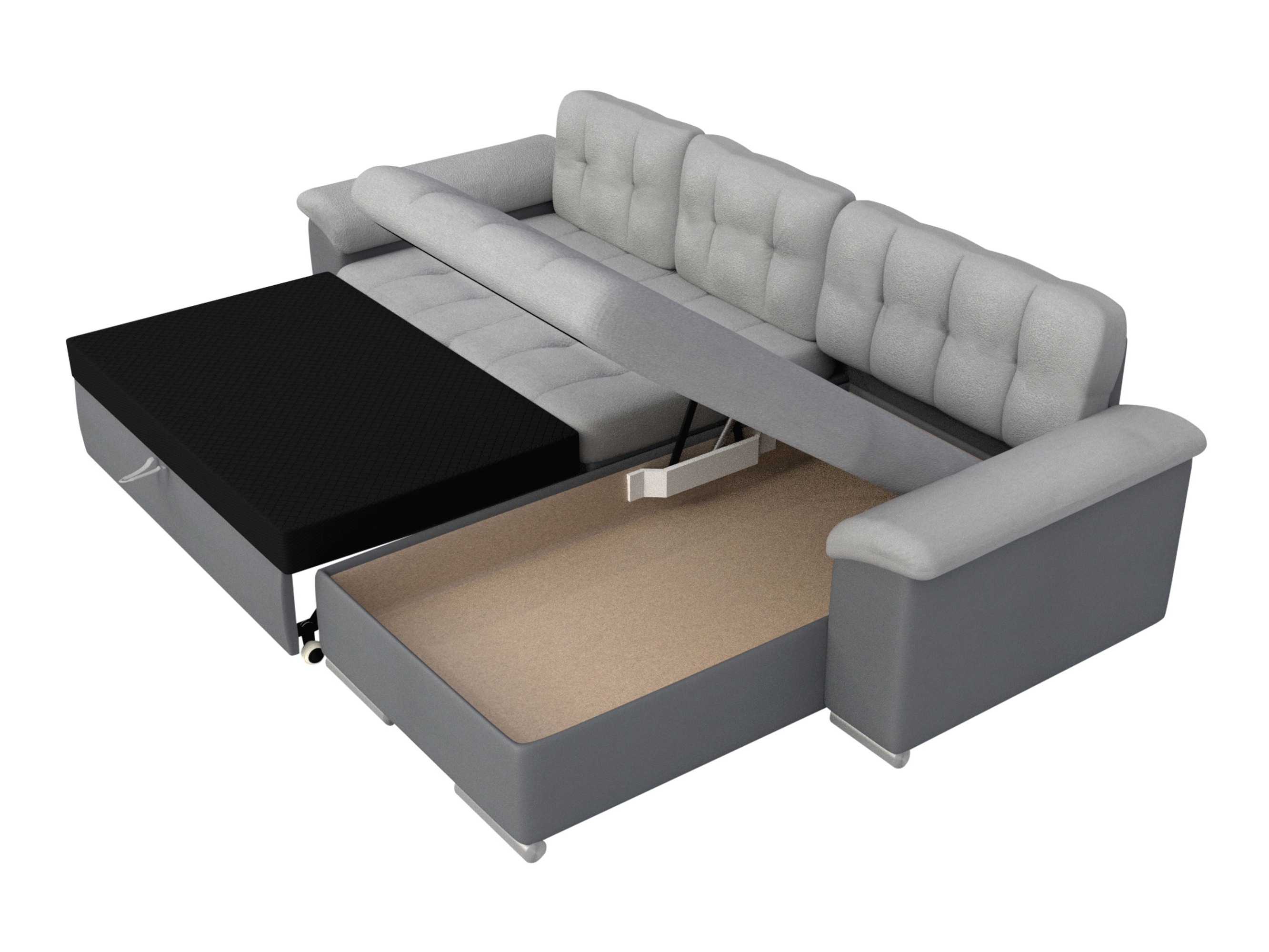 Hjørnesofa Comfivo Mica II (Corbett 21)