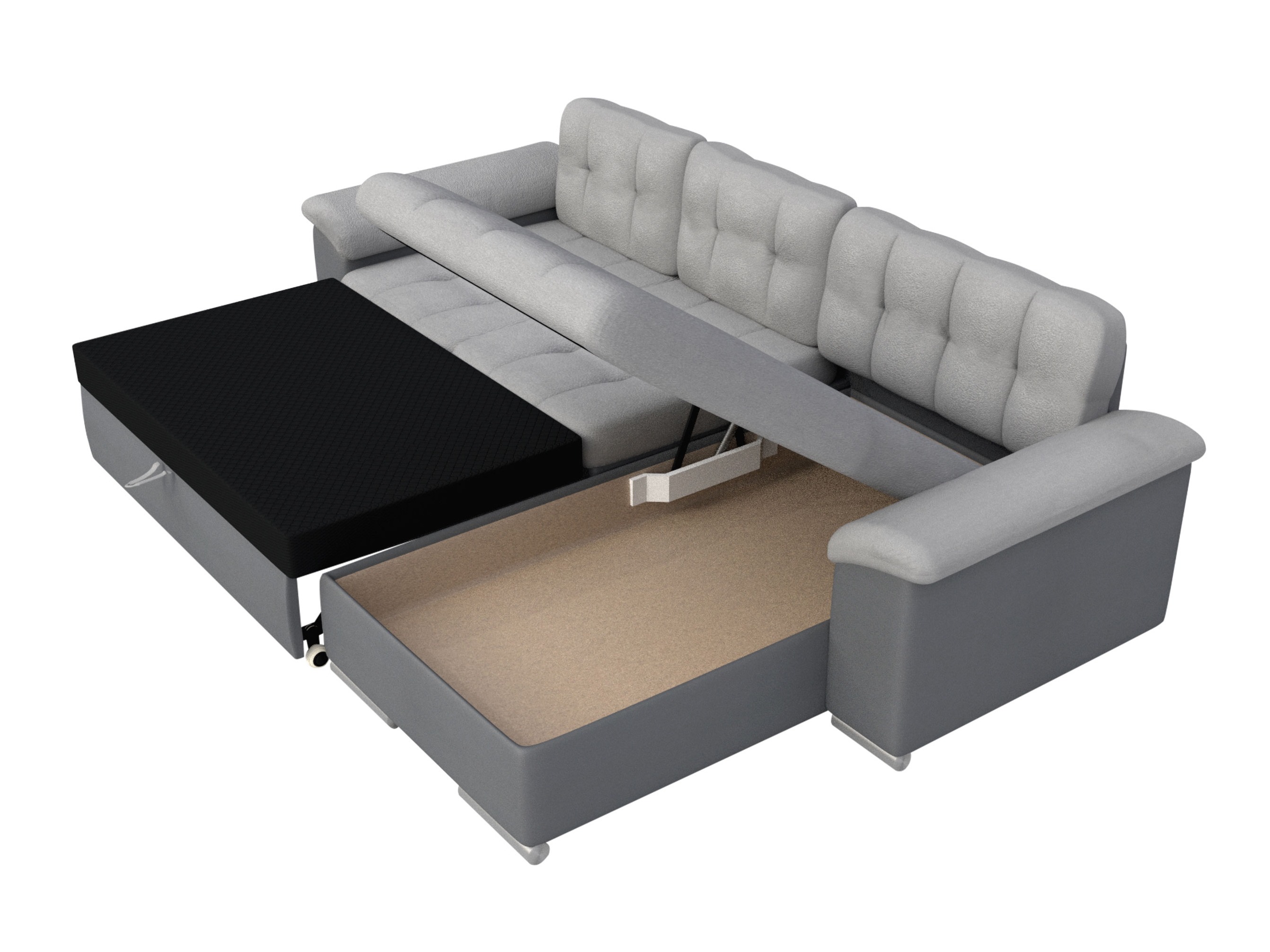 Hjørnesofa Comfivo Mica II (Zoya 01)