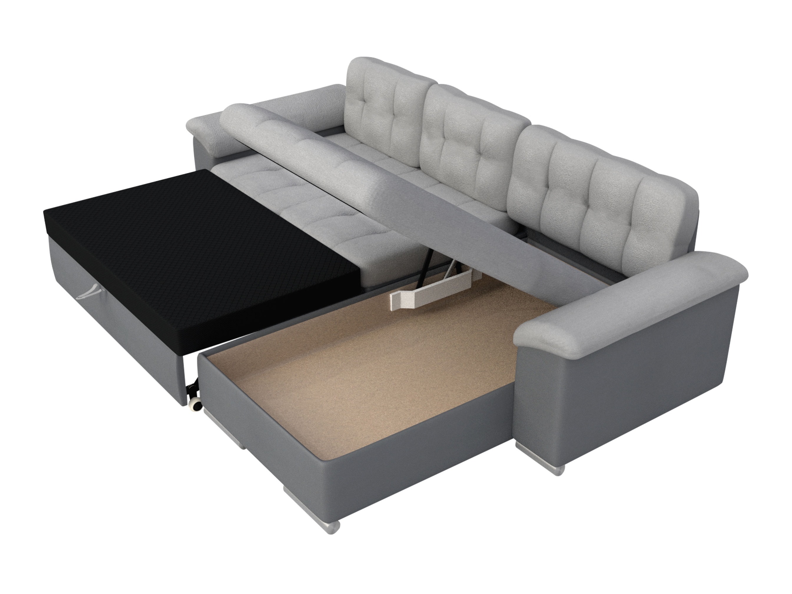 Hjørnesofa Comfivo Mica II (Zoya 01)