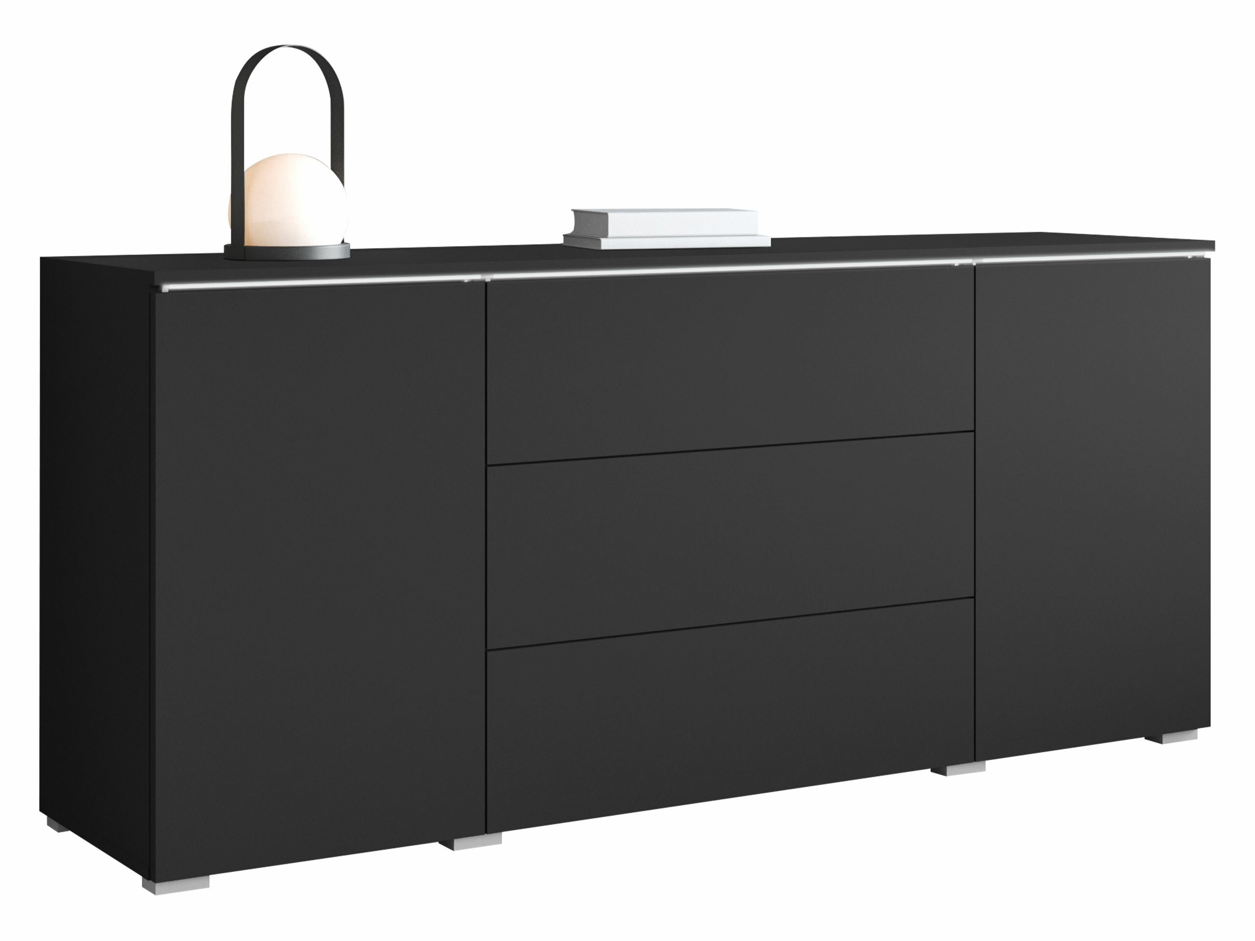 Kommode Mirfivo 102 (Grafit)