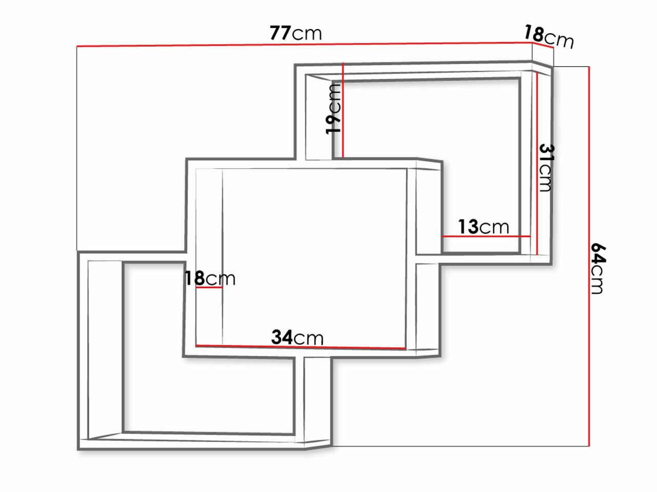 Vægreol Lorelie 121 (Sonoma eg)
