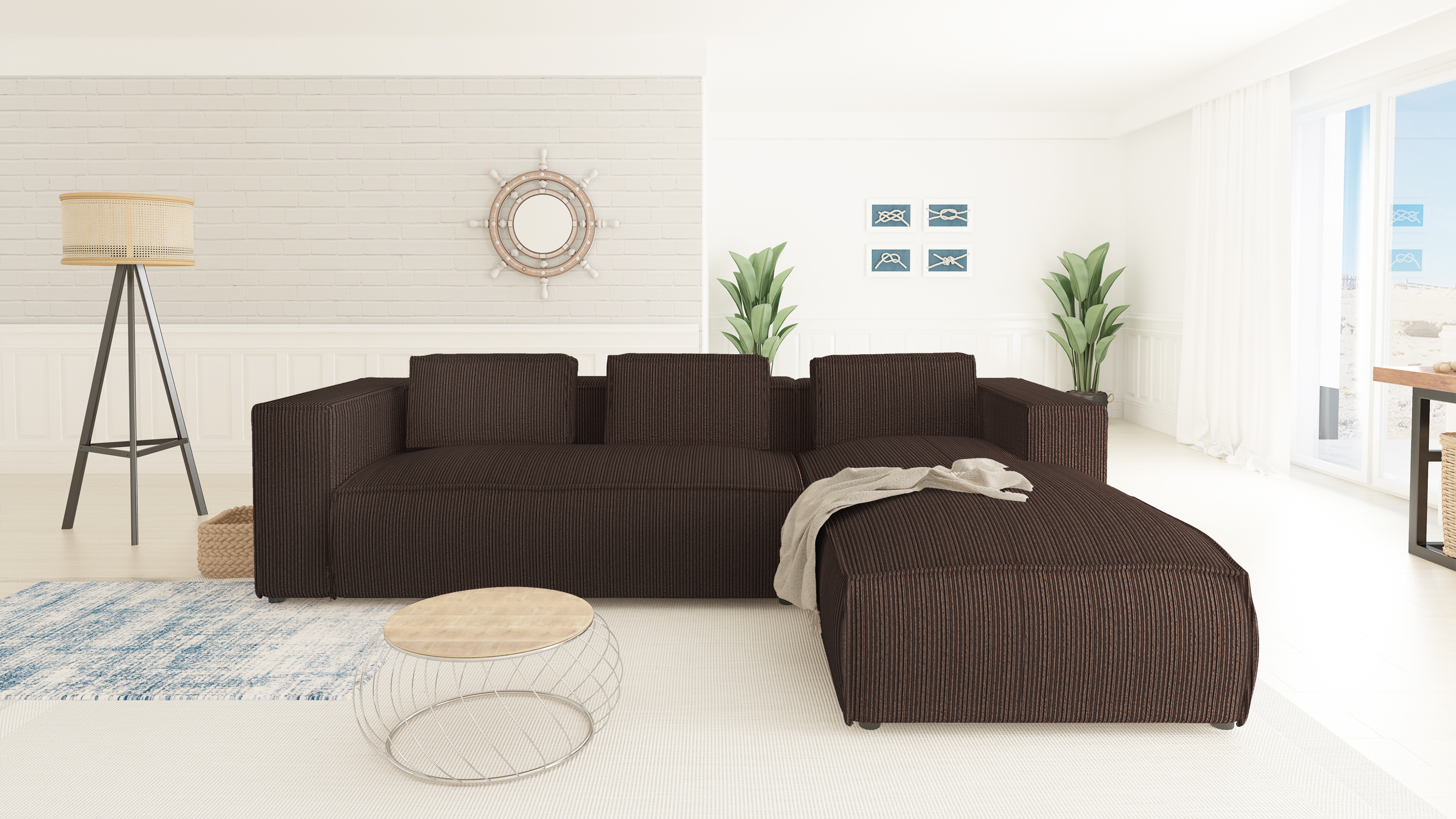 Hjørnesofa Tenromu 104 (Lincoln 29)