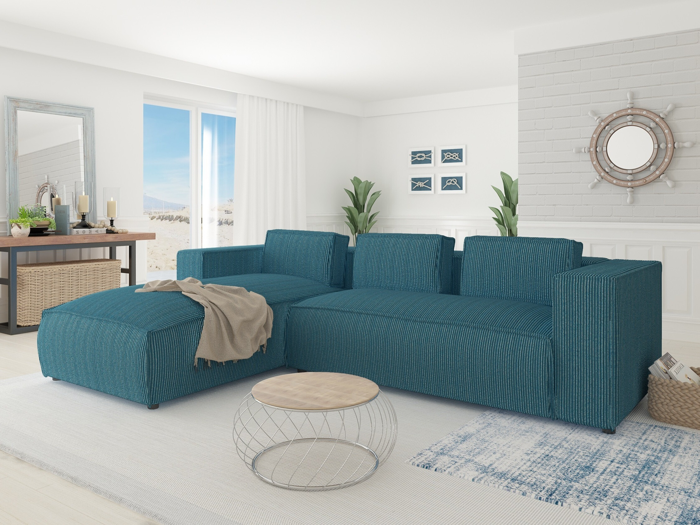 Hjørnesofa Tenromu 104 (Lincoln 75)