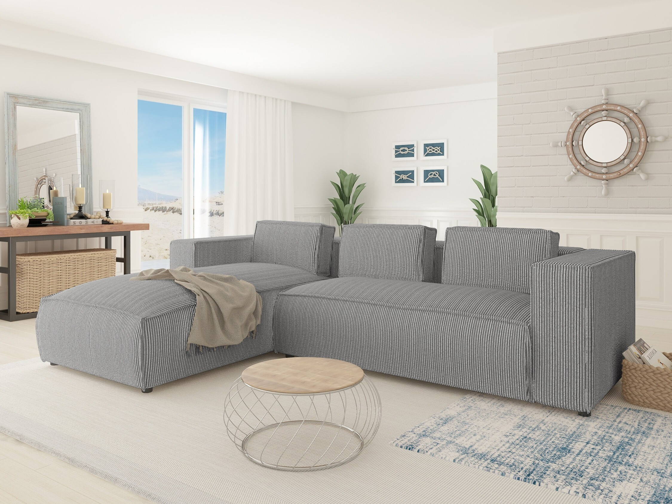 Hjørnesofa Tenromu 104 (Lincoln 86)