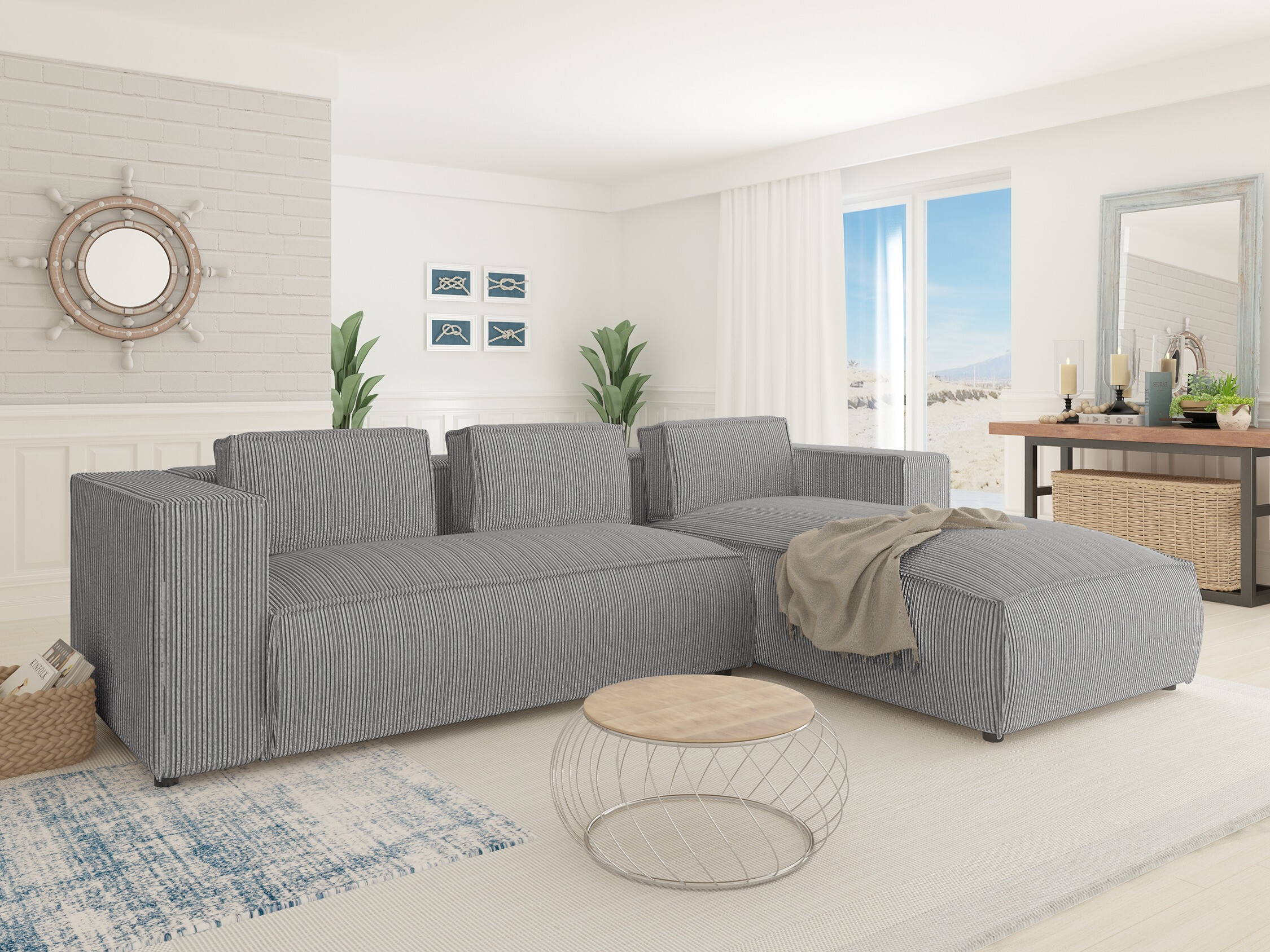 Hjørnesofa Tenromu 104 (Lincoln 86)