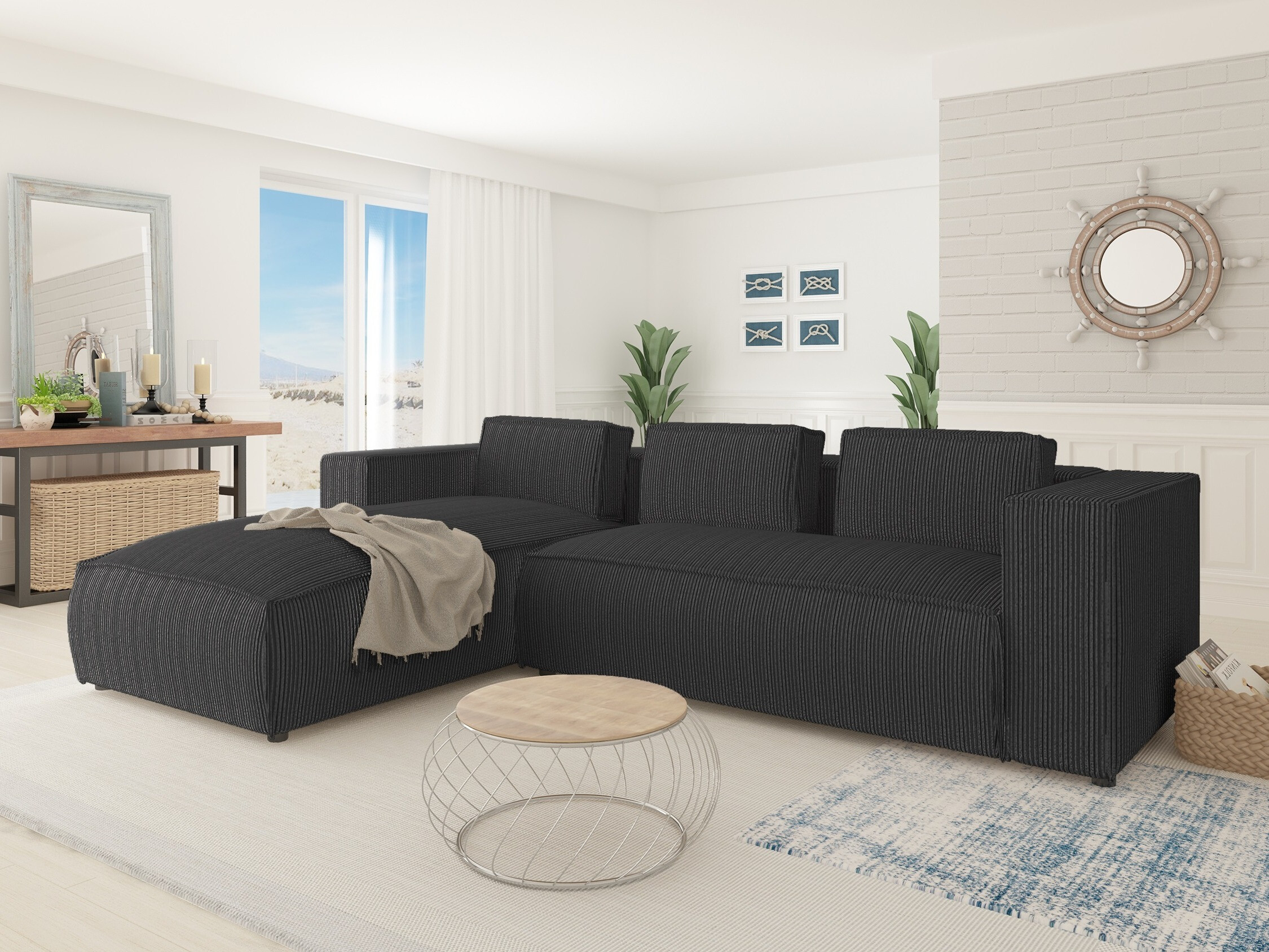 Hjørnesofa Tenromu 104 (Lincoln 90)