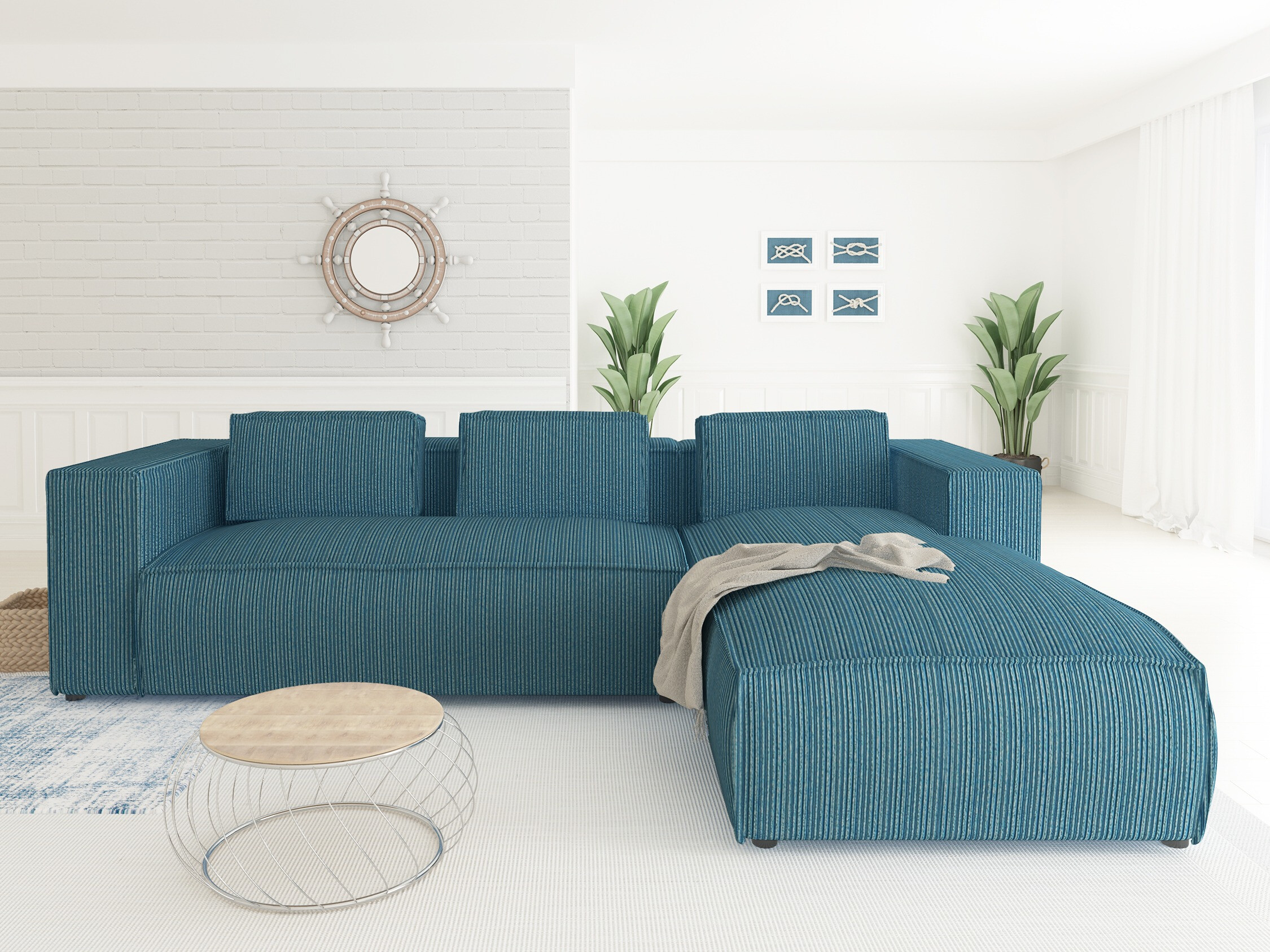 Hjørnesofa Tenromu 104 (Lincoln 75)