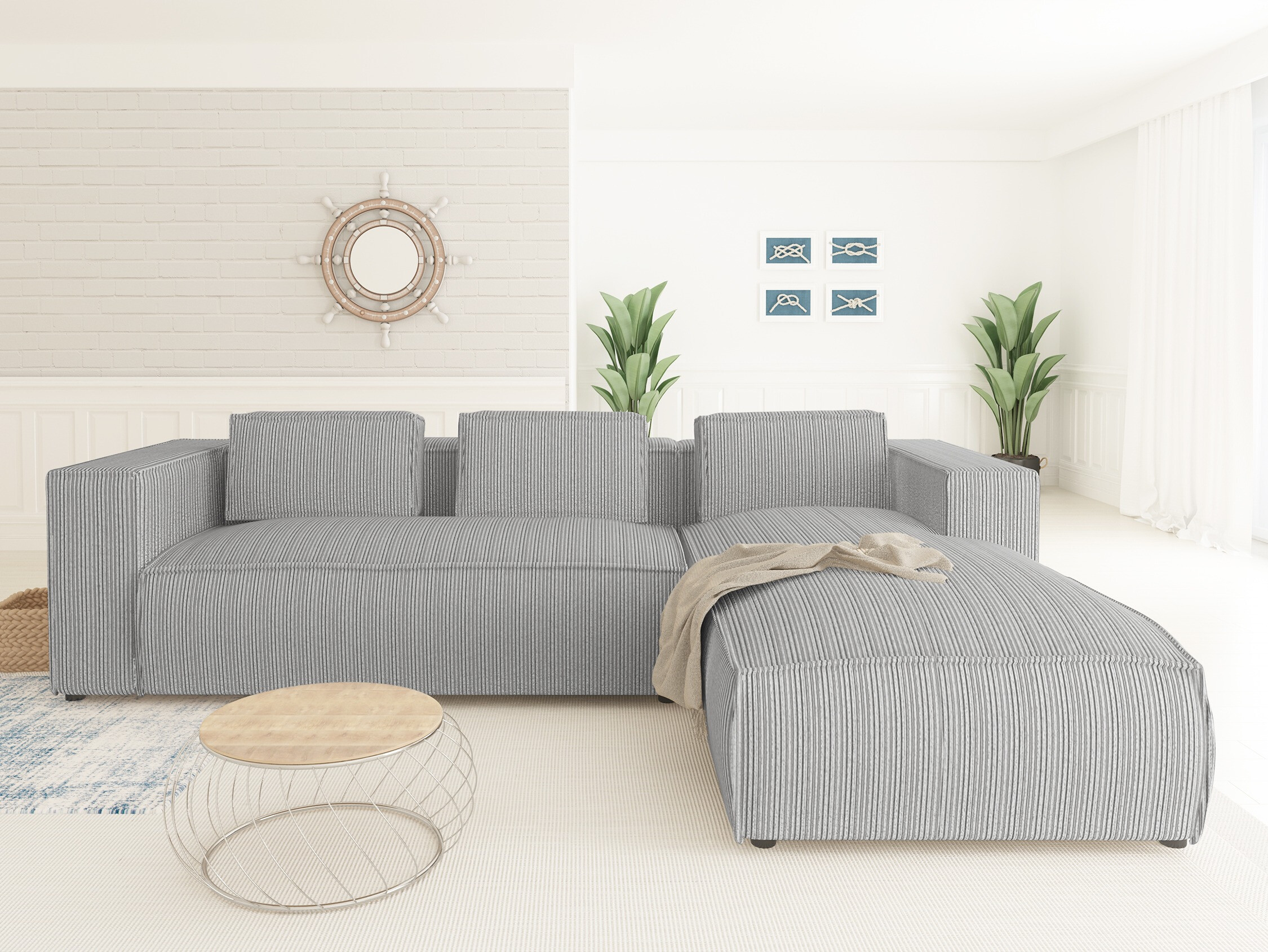 Hjørnesofa Tenromu 104 (Lincoln 86)