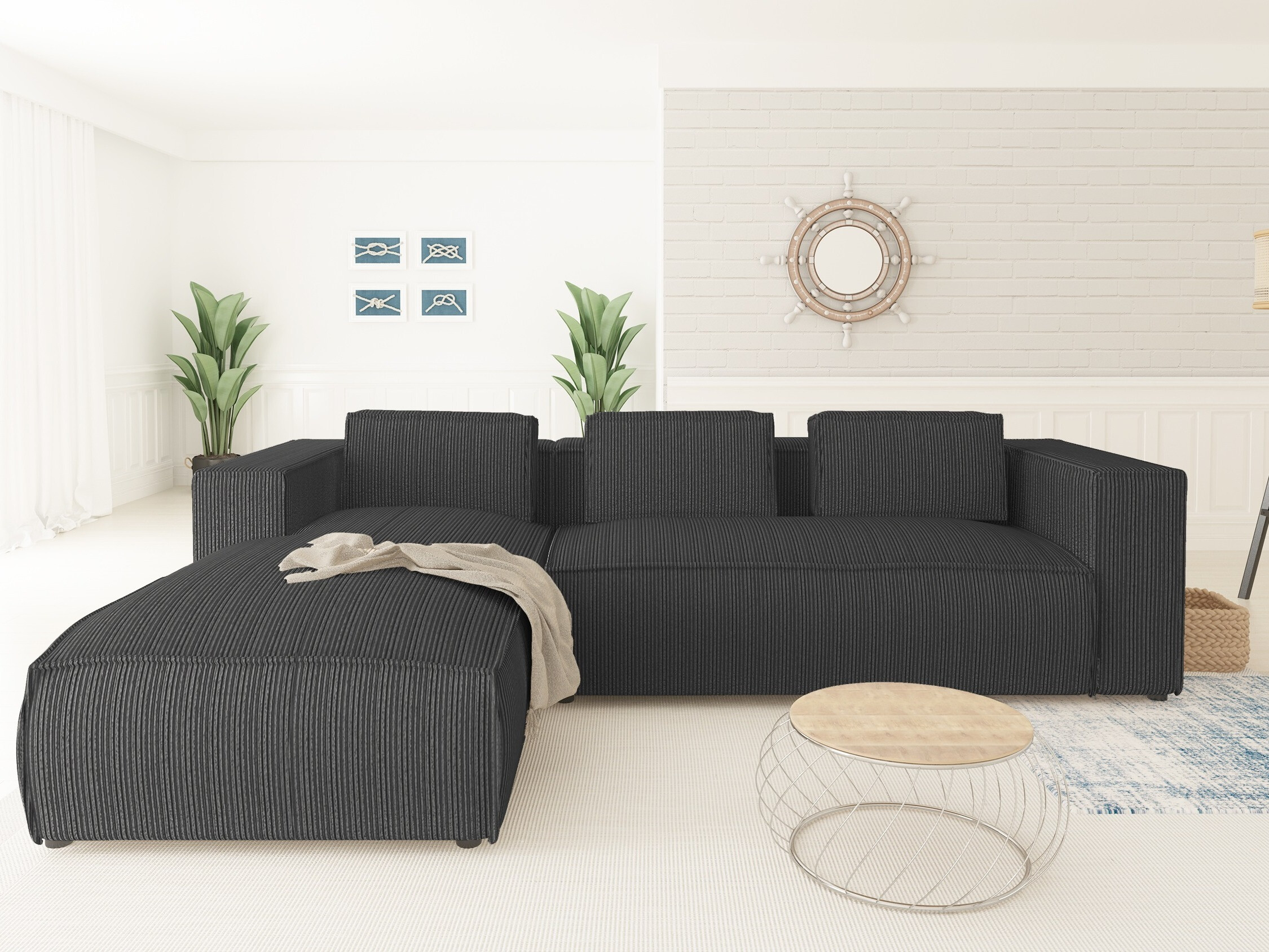 Hjørnesofa Tenromu 104 (Lincoln 90)