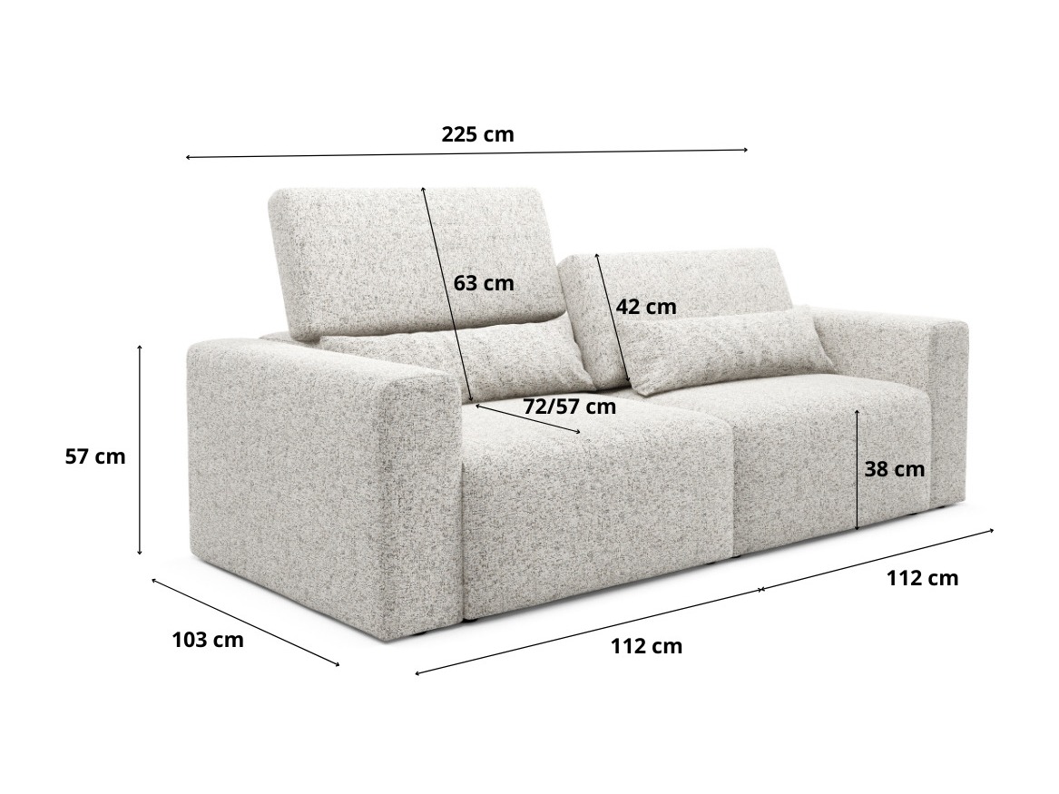 Modulsofa Virorle 104 (Puente 03)