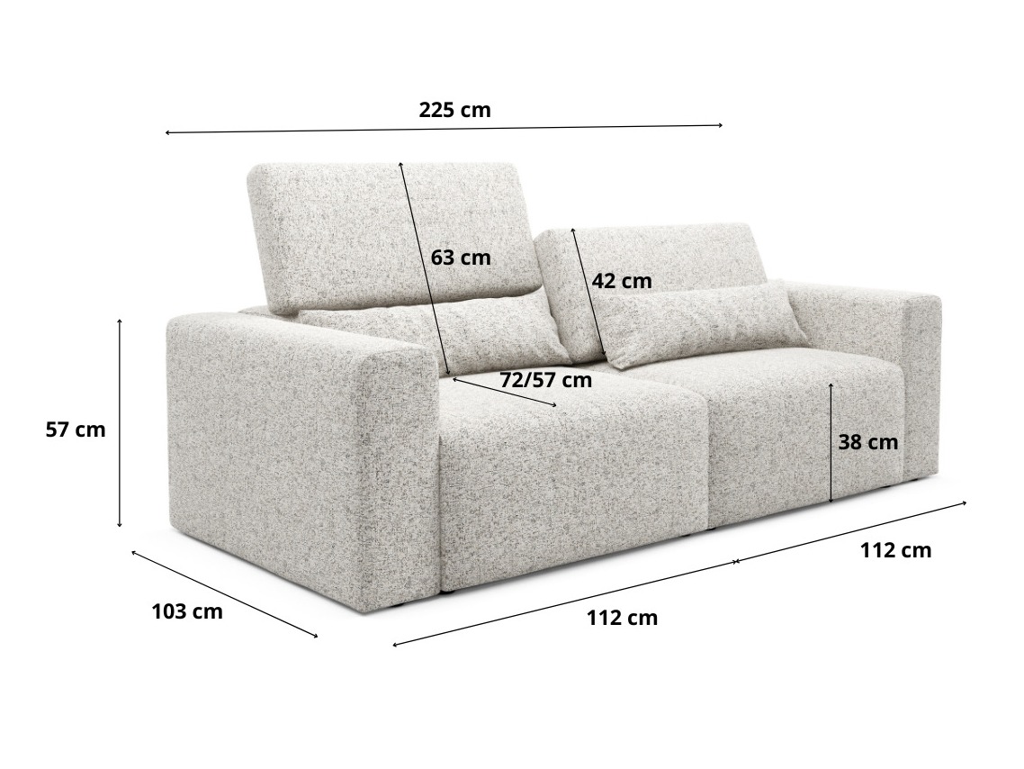 Modulsofa Virorle 104 (Puente 34)