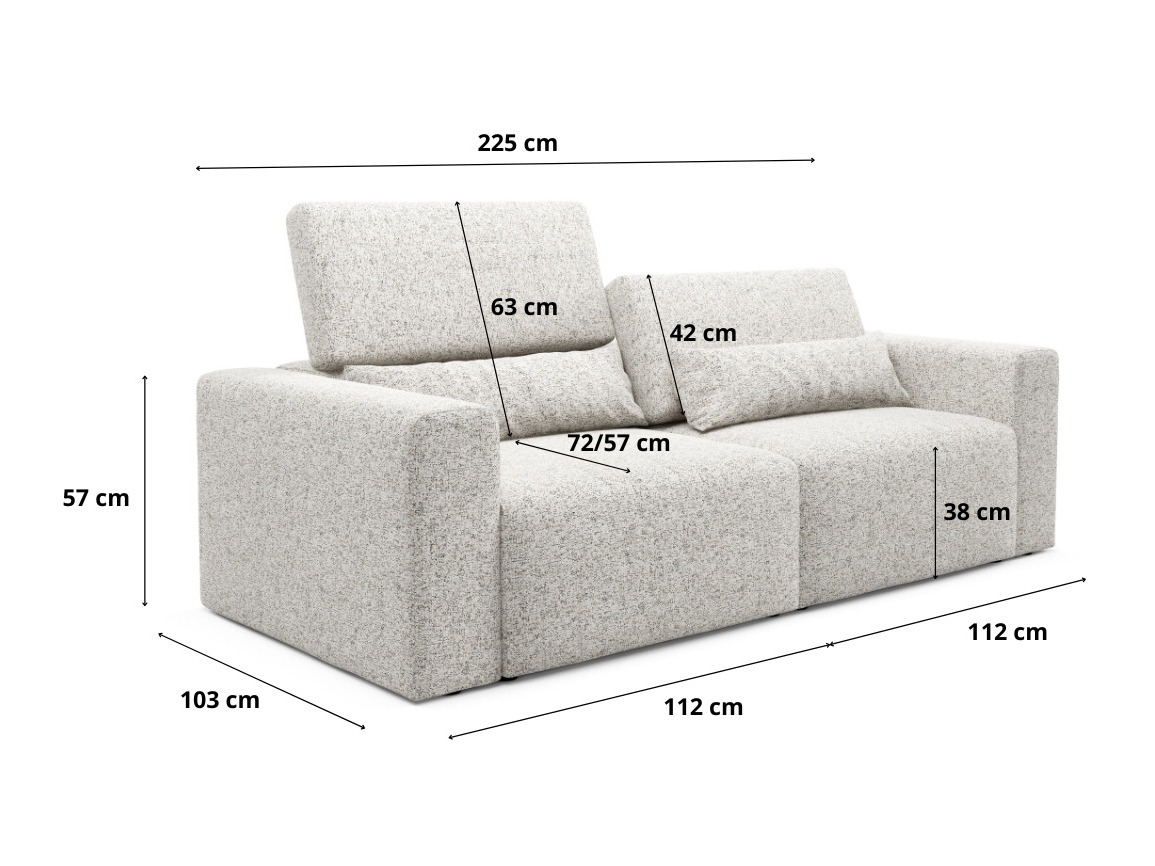 Modulsofa Virorle 104 (Puente 52)
