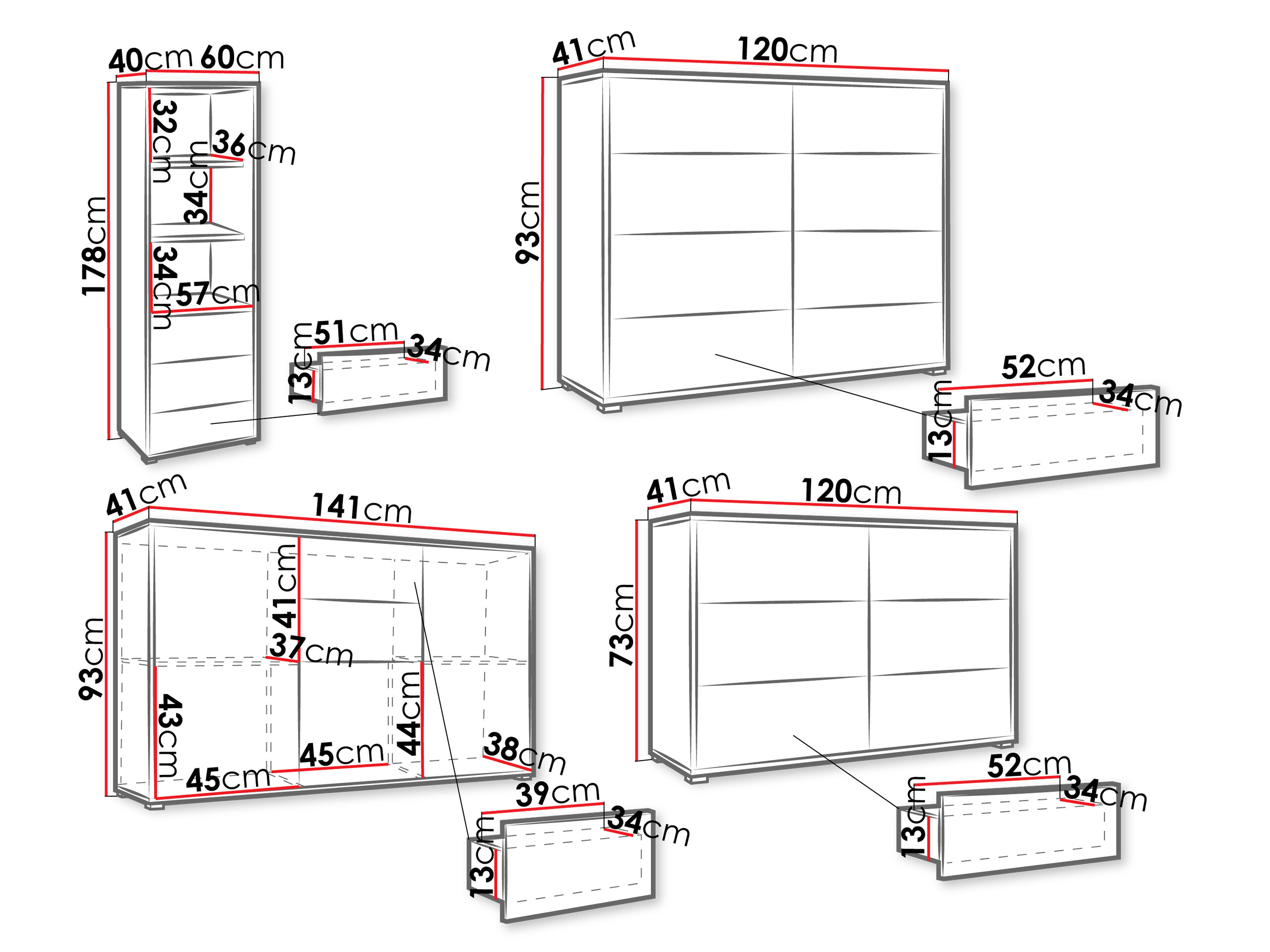Stuemøbelsæt Comfivo Fersoe 108 (Kashmir)