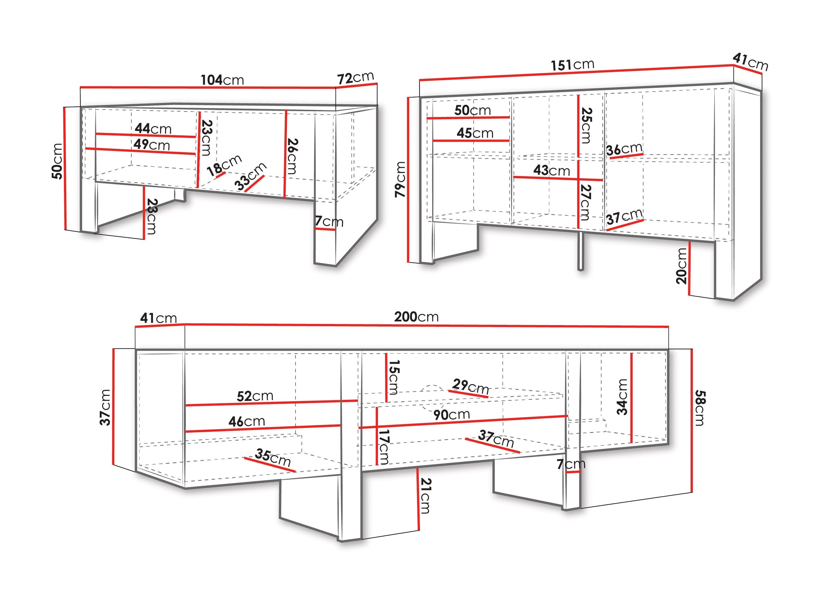 Stuemøbelsæt Sorfloi 104