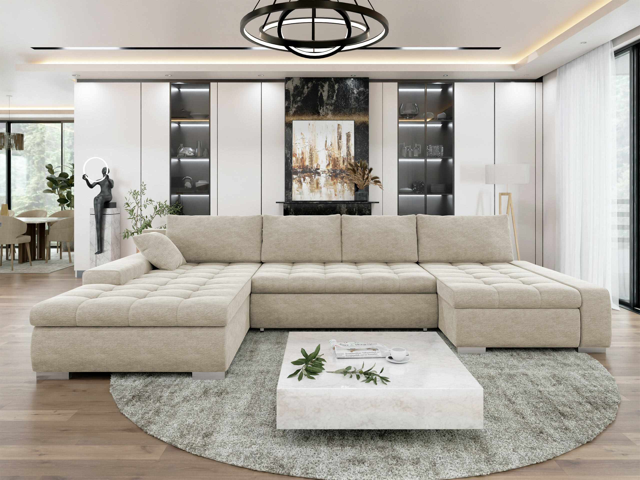 Hjørnesofa Comfivo Oliva (Nazar 225.02)