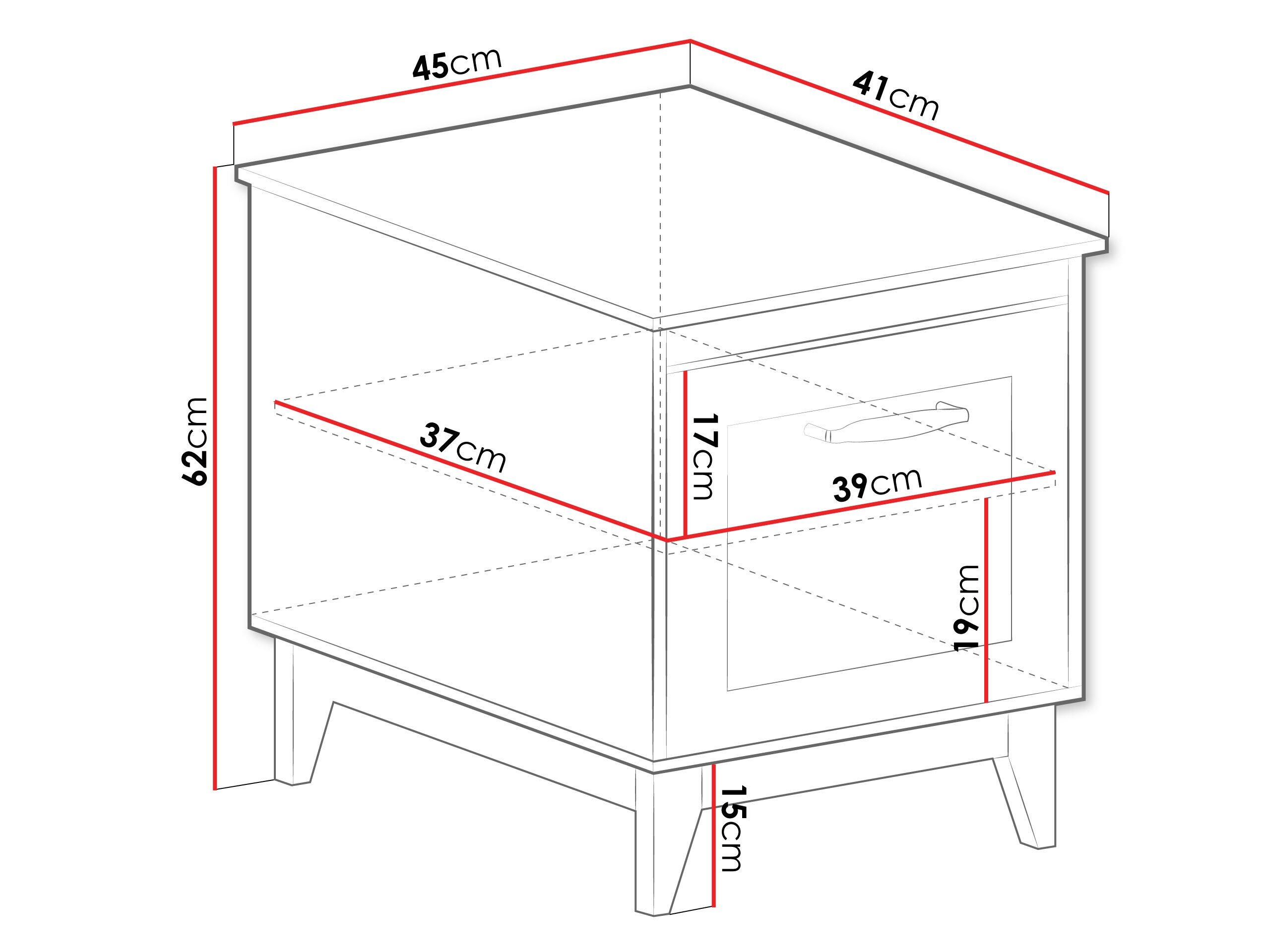 Sengebord Sonfera 110