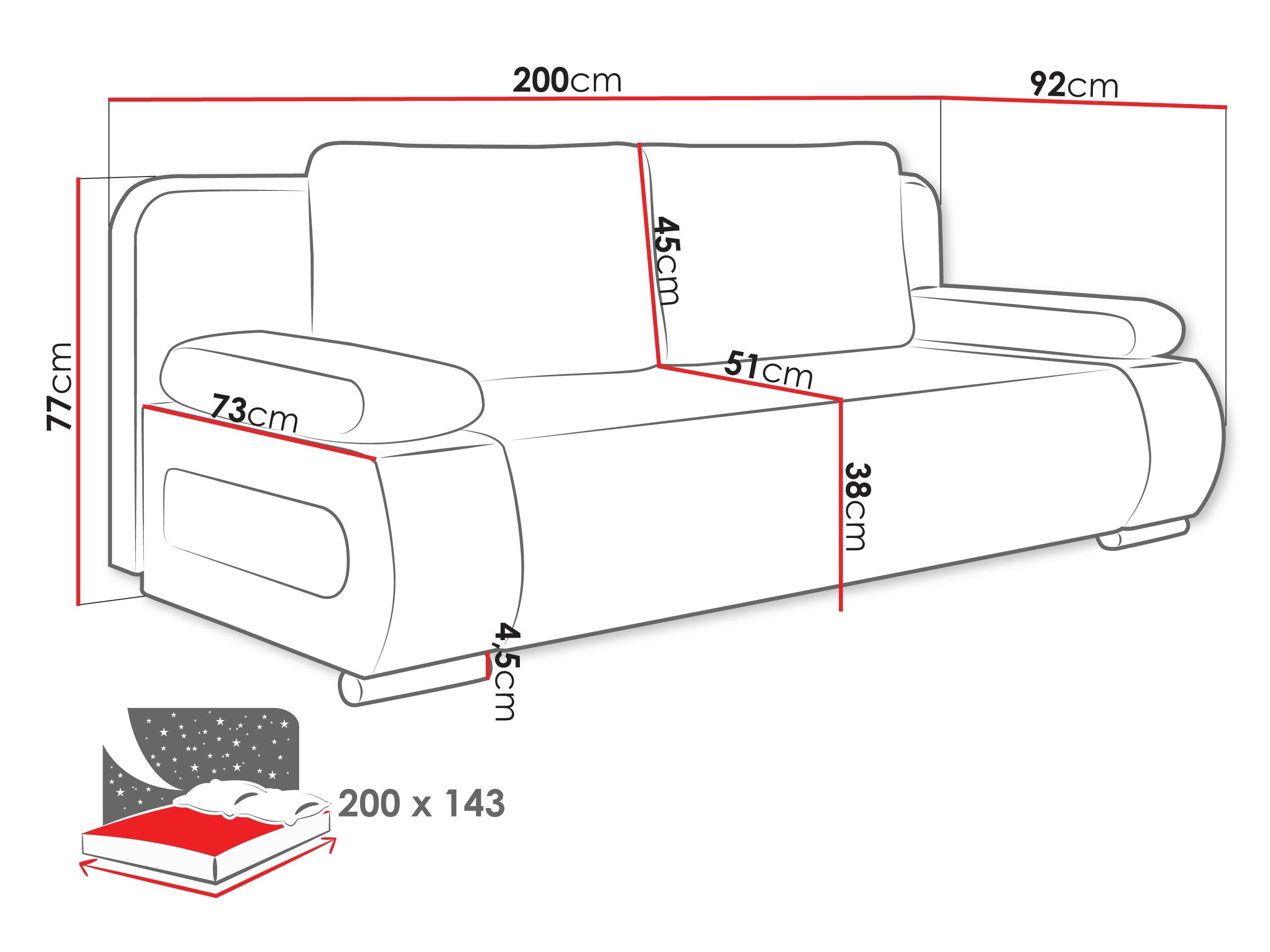 Sovesofa Comfivo 144 (Nazar 225.05)