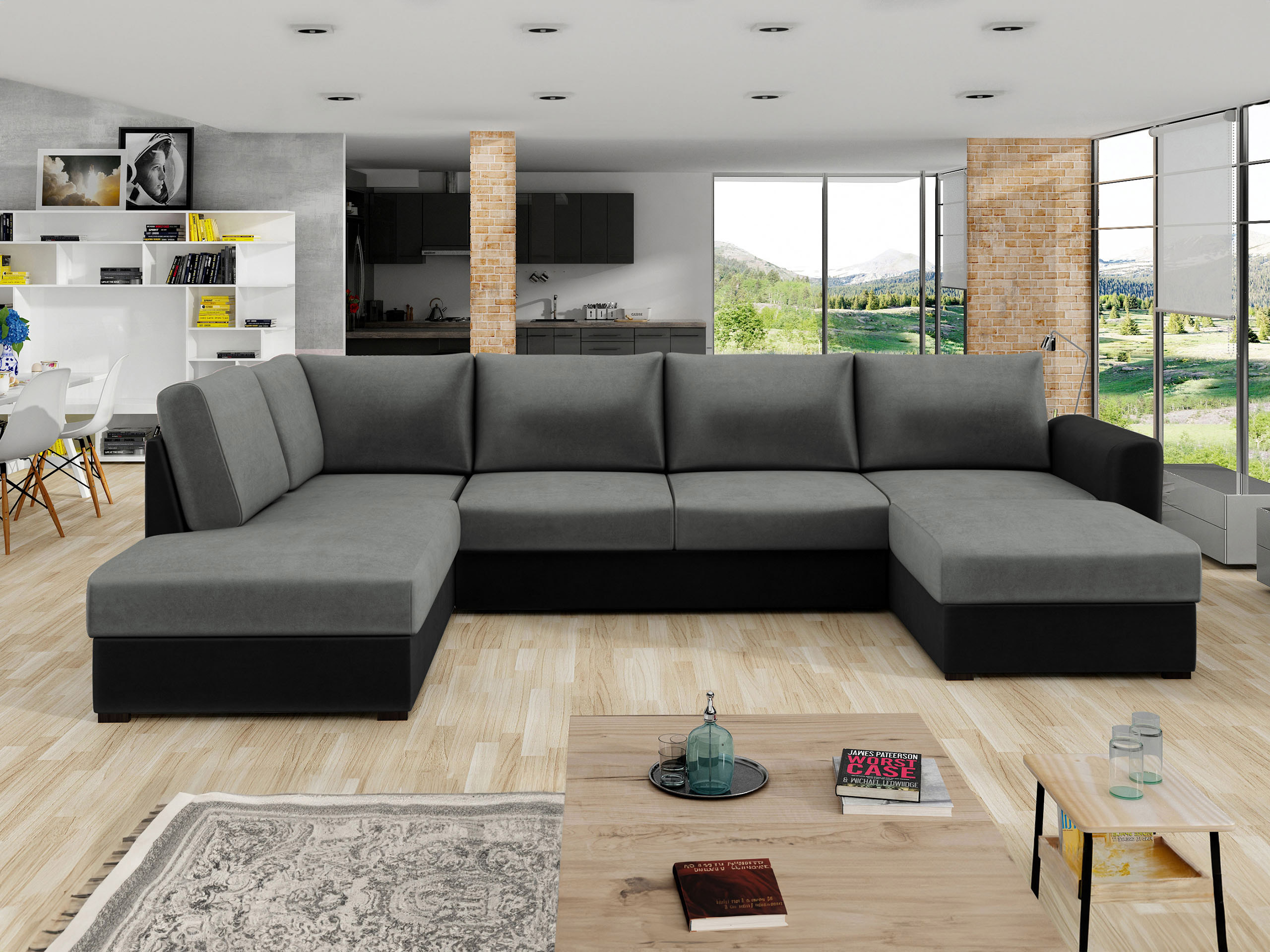 Hjørnesofa Comfivo Flumen (Piano 17 + Piano 14)
