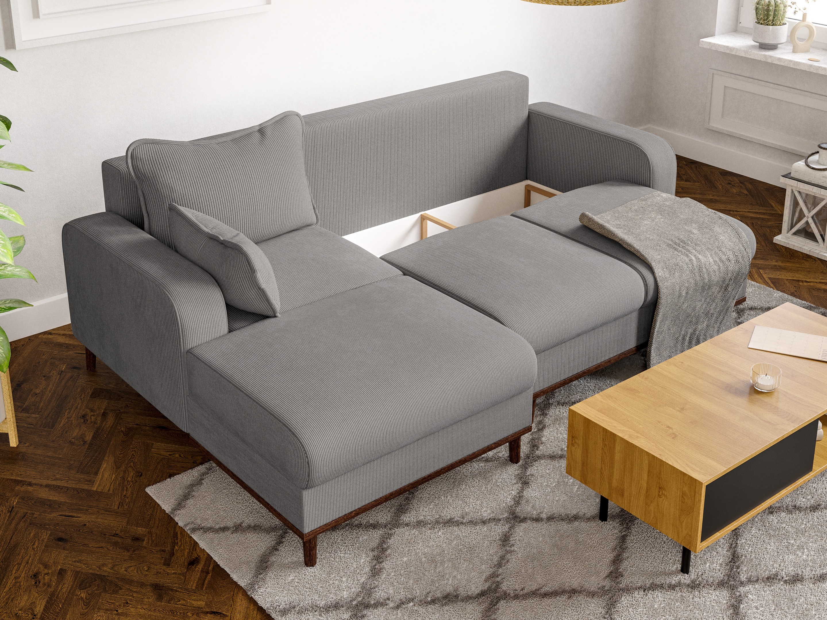 Hjørnesofa Rocklin 129 (Fjord 08)