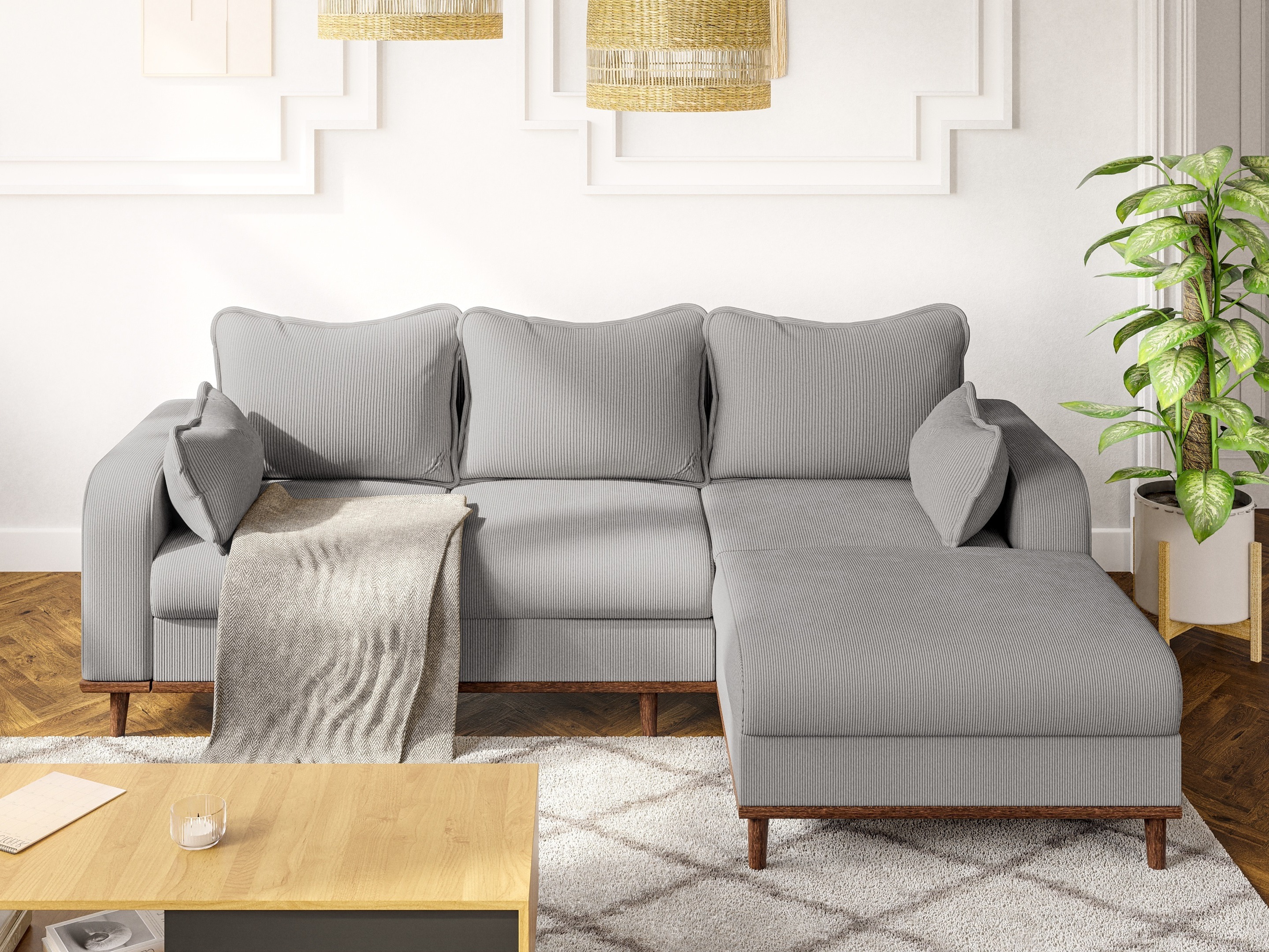 Hjørnesofa Rocklin 129 (Fjord 08)