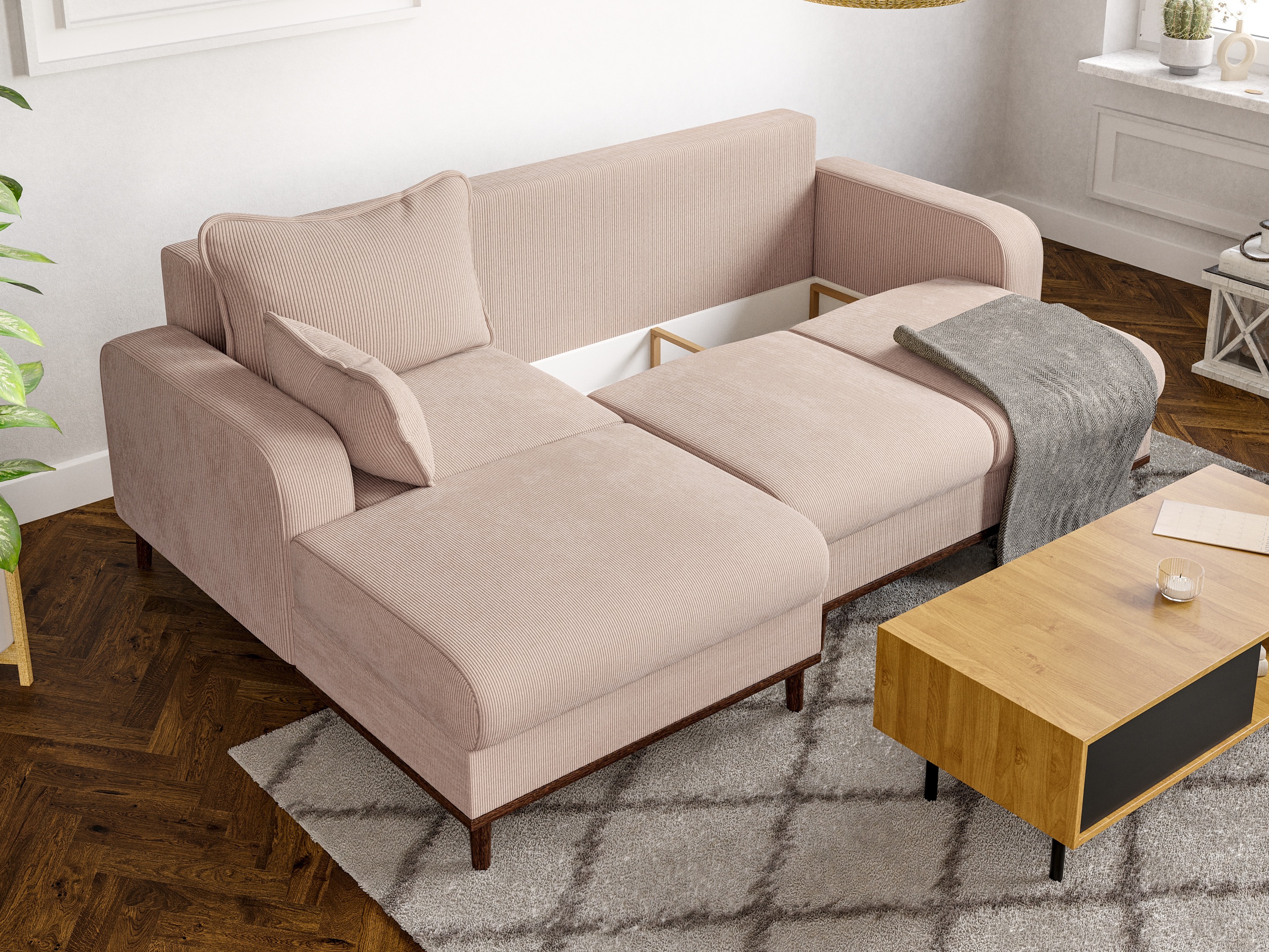 Hjørnesofa Rocklin 129 (Fjord 23)