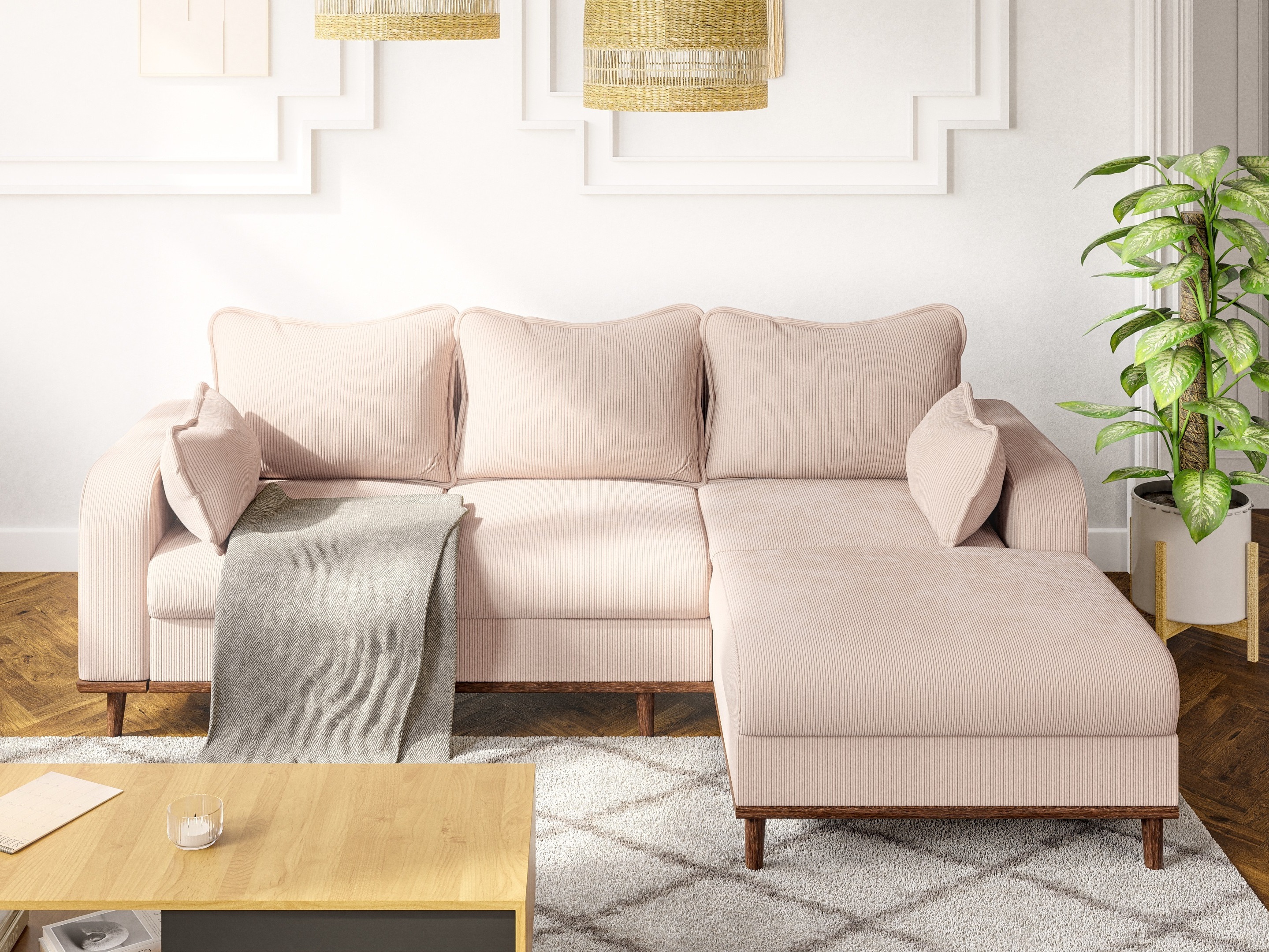 Hjørnesofa Rocklin 129 (Fjord 23)