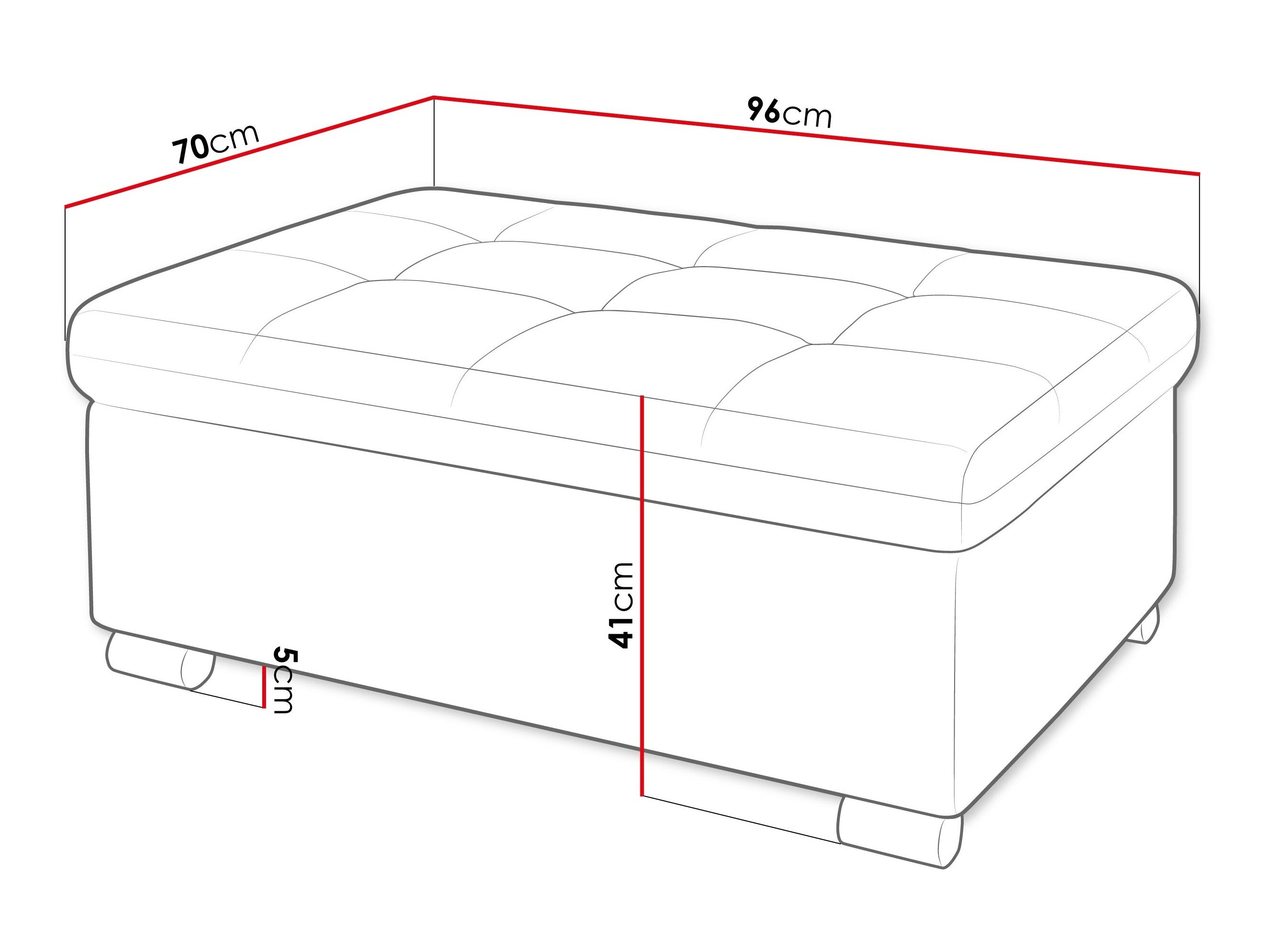 Polstret bænk Comfivo 118 (Nazar 225.02)