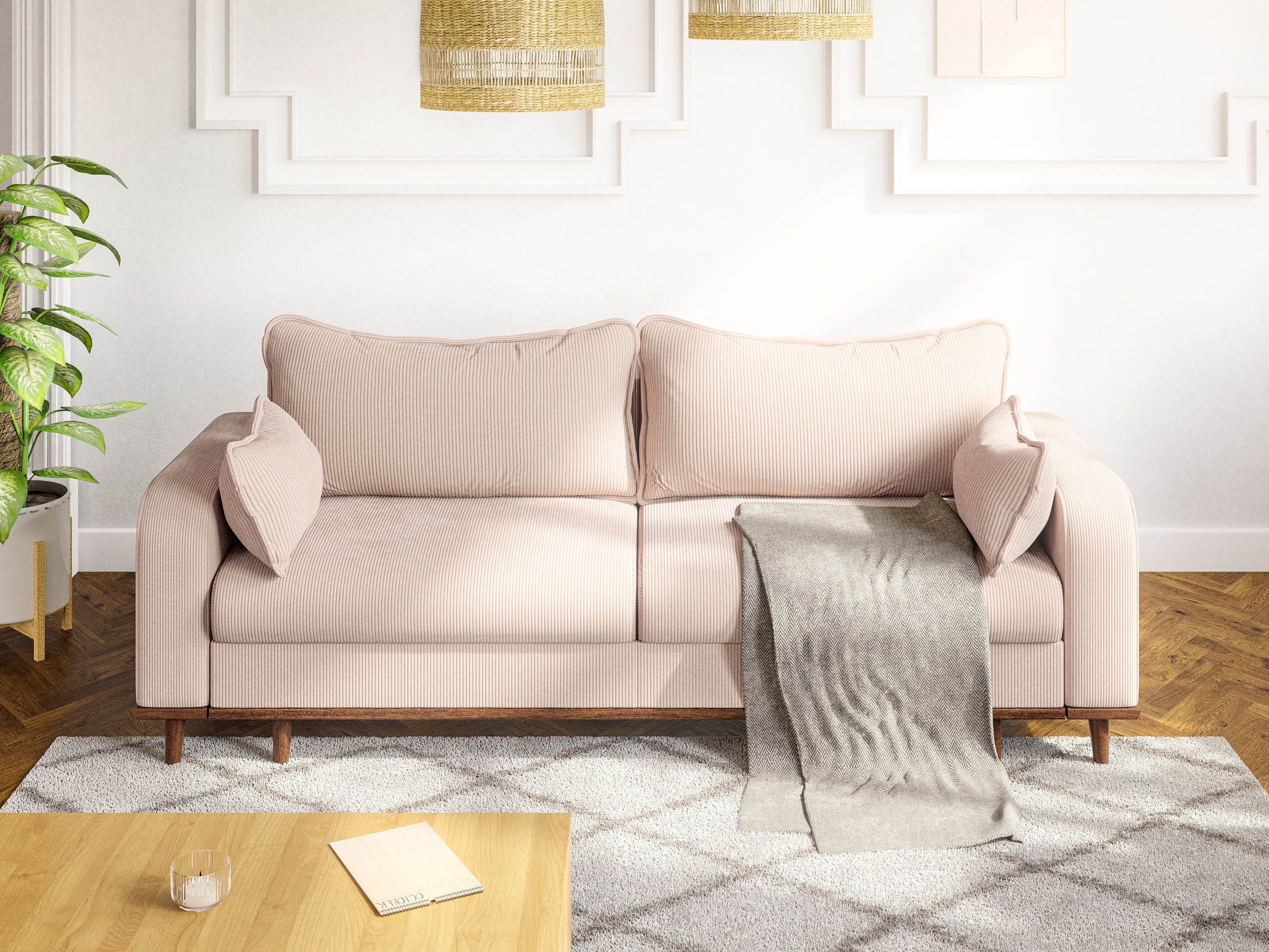 Sovesofa Rocklin 130 (Fjord 23)