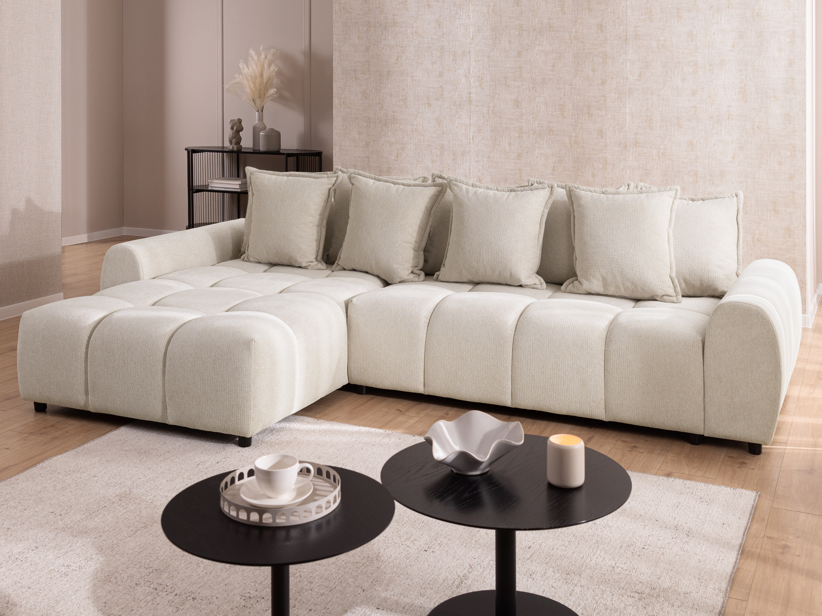 Hjørnesofa Rocklin 132 (Aragon 03)