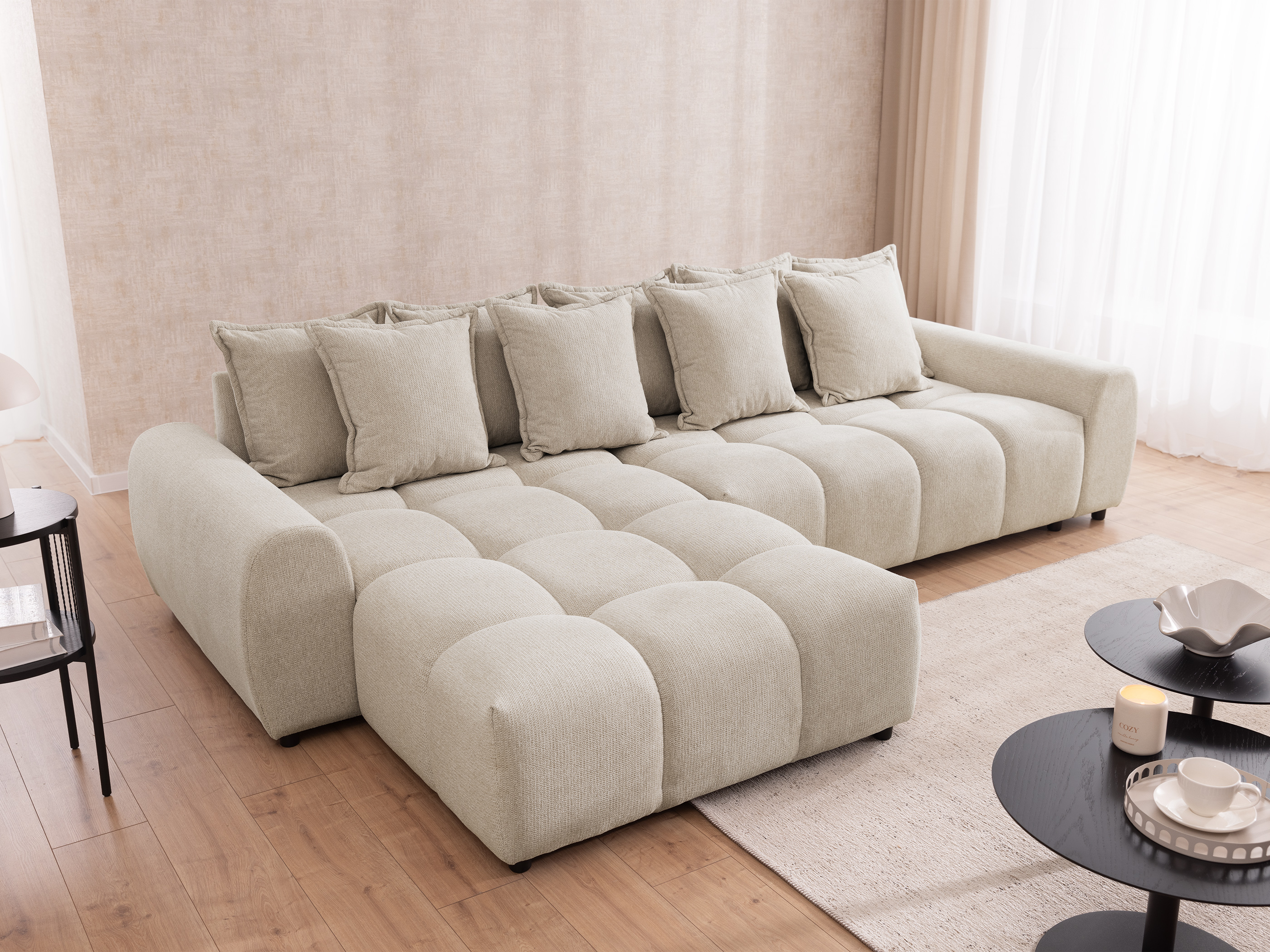 Hjørnesofa Rocklin 132 (Aragon 03)