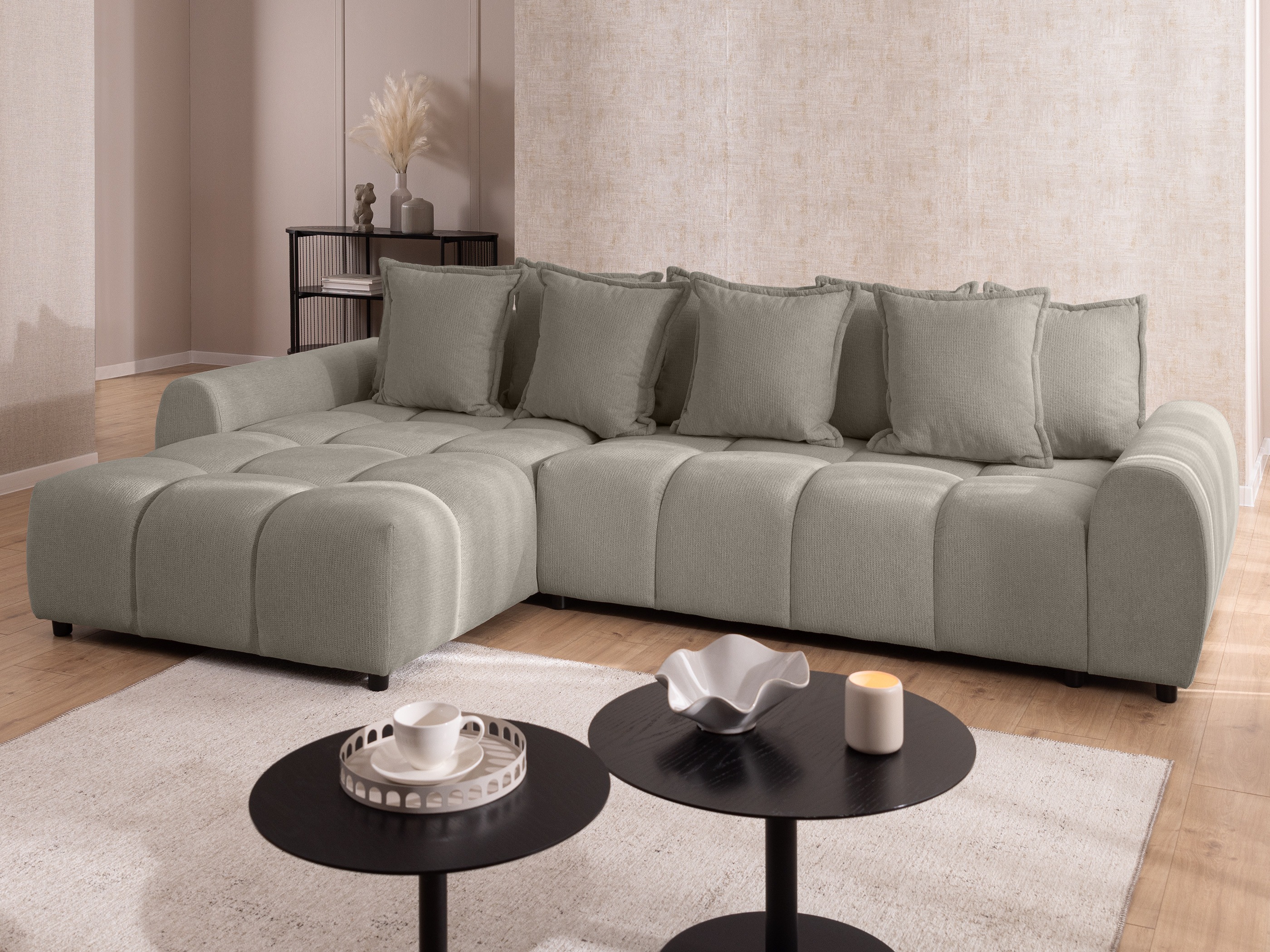Hjørnesofa Rocklin 132 (Aragon 20)