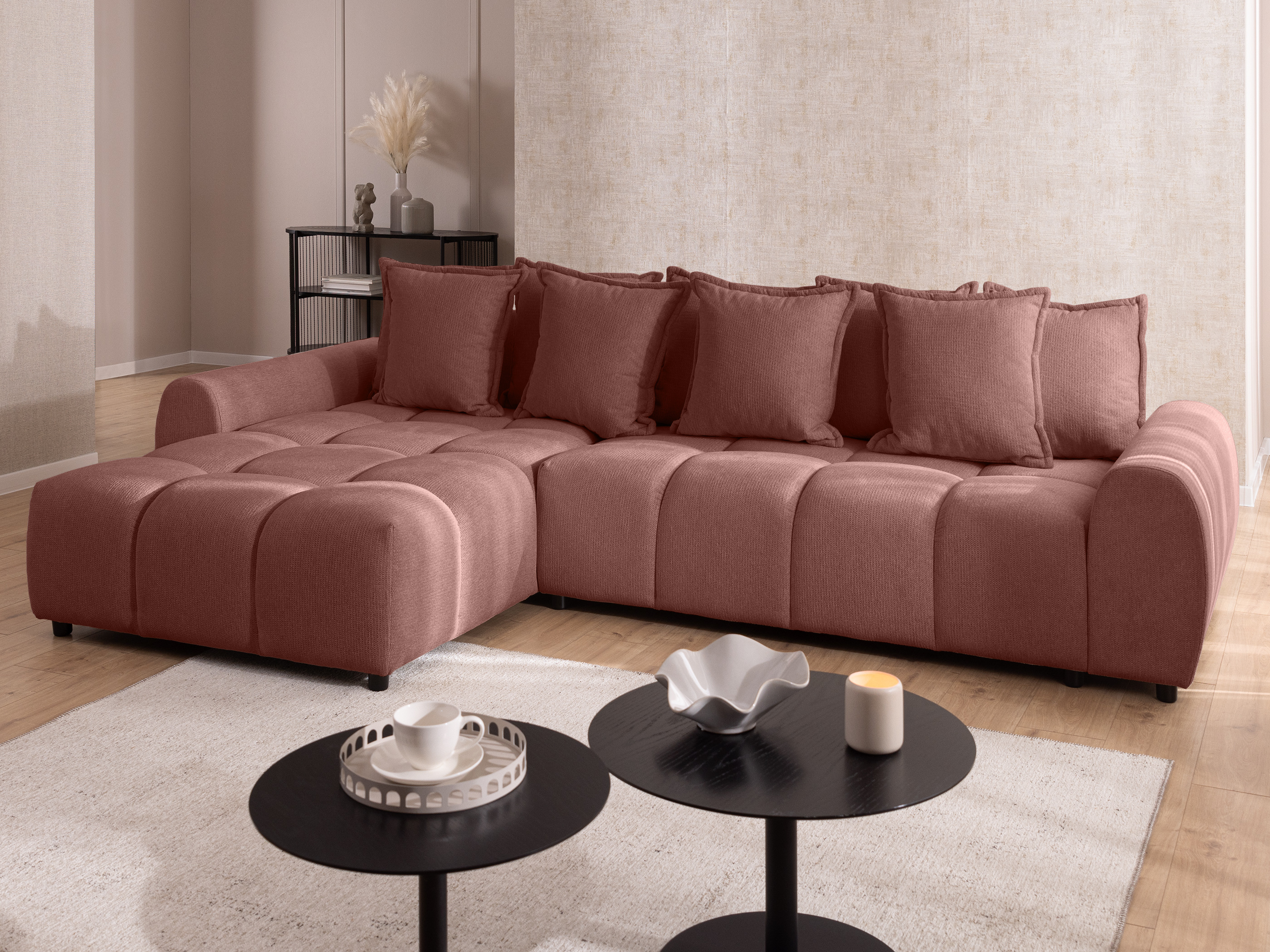 Hjørnesofa Rocklin 132 (Aragon 59)