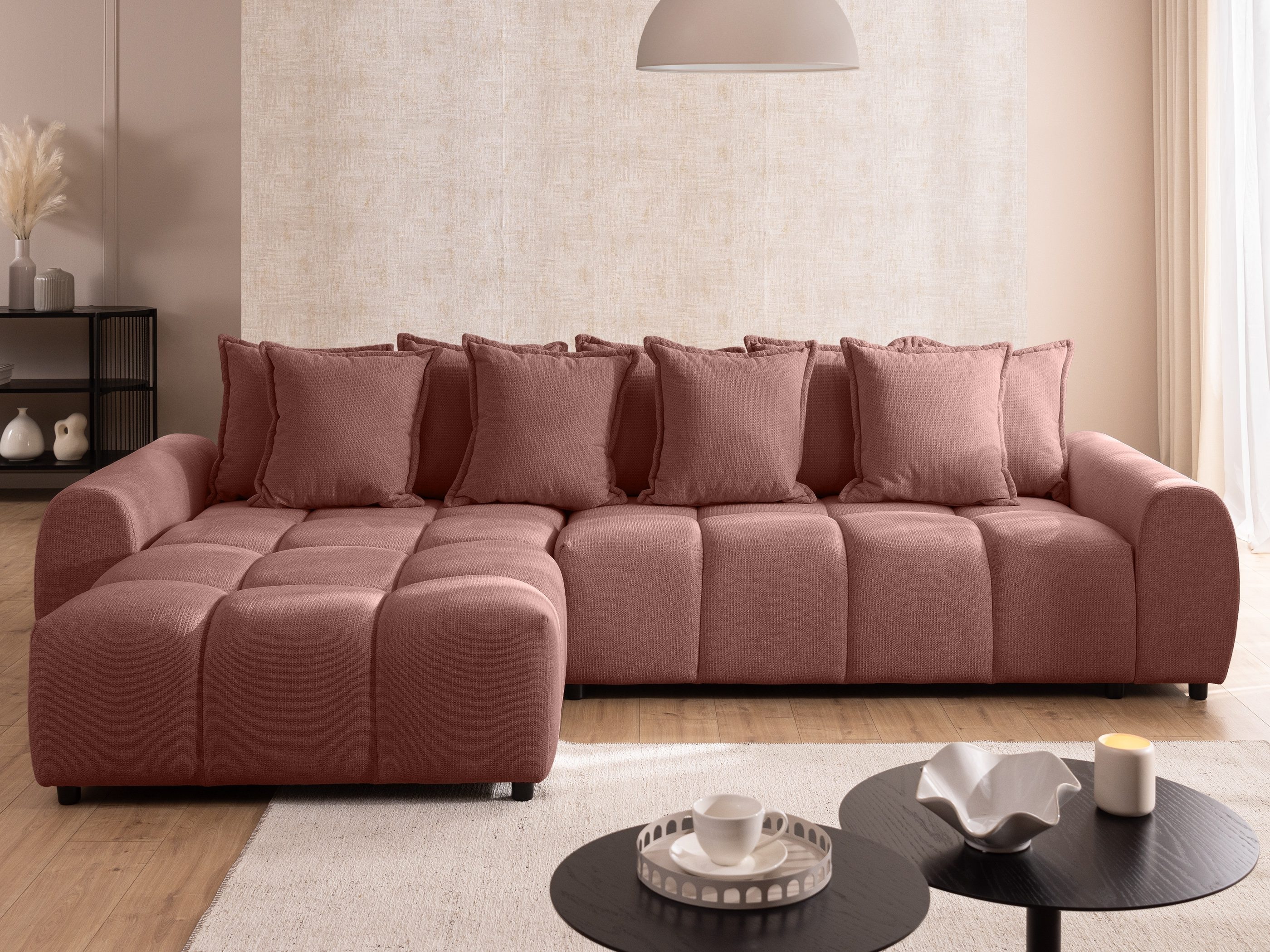 Hjørnesofa Rocklin 132 (Aragon 59)