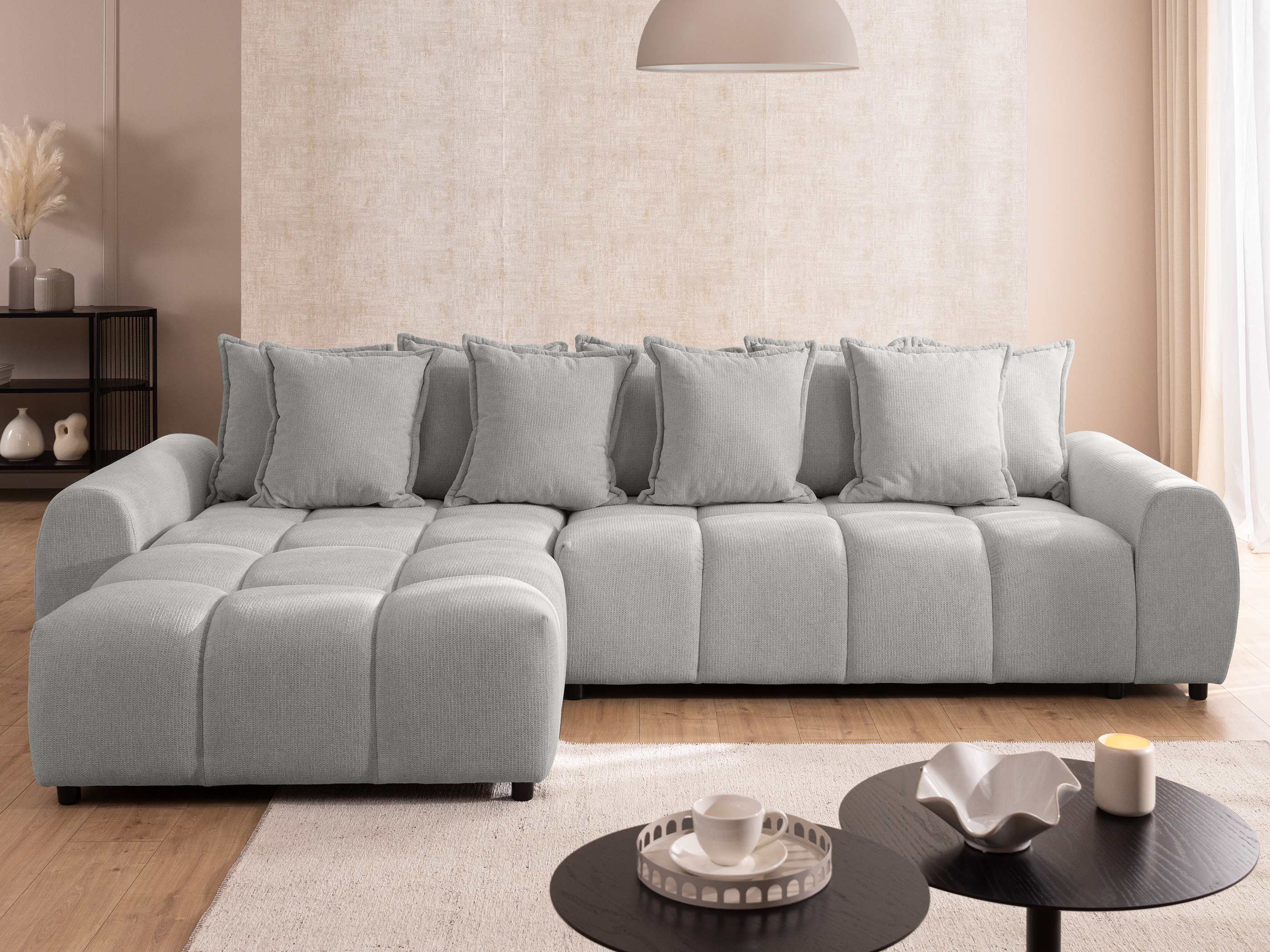 Hjørnesofa Rocklin 132 (Aragon 80)
